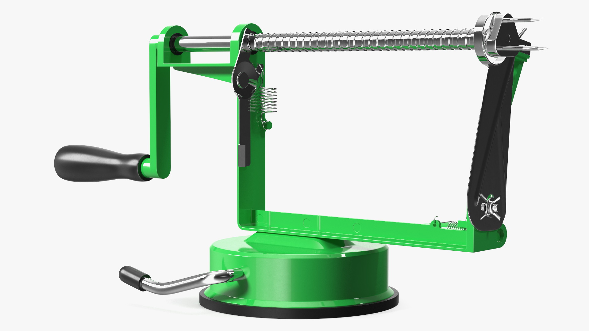 Green Potato And Apple Peeler 3D model