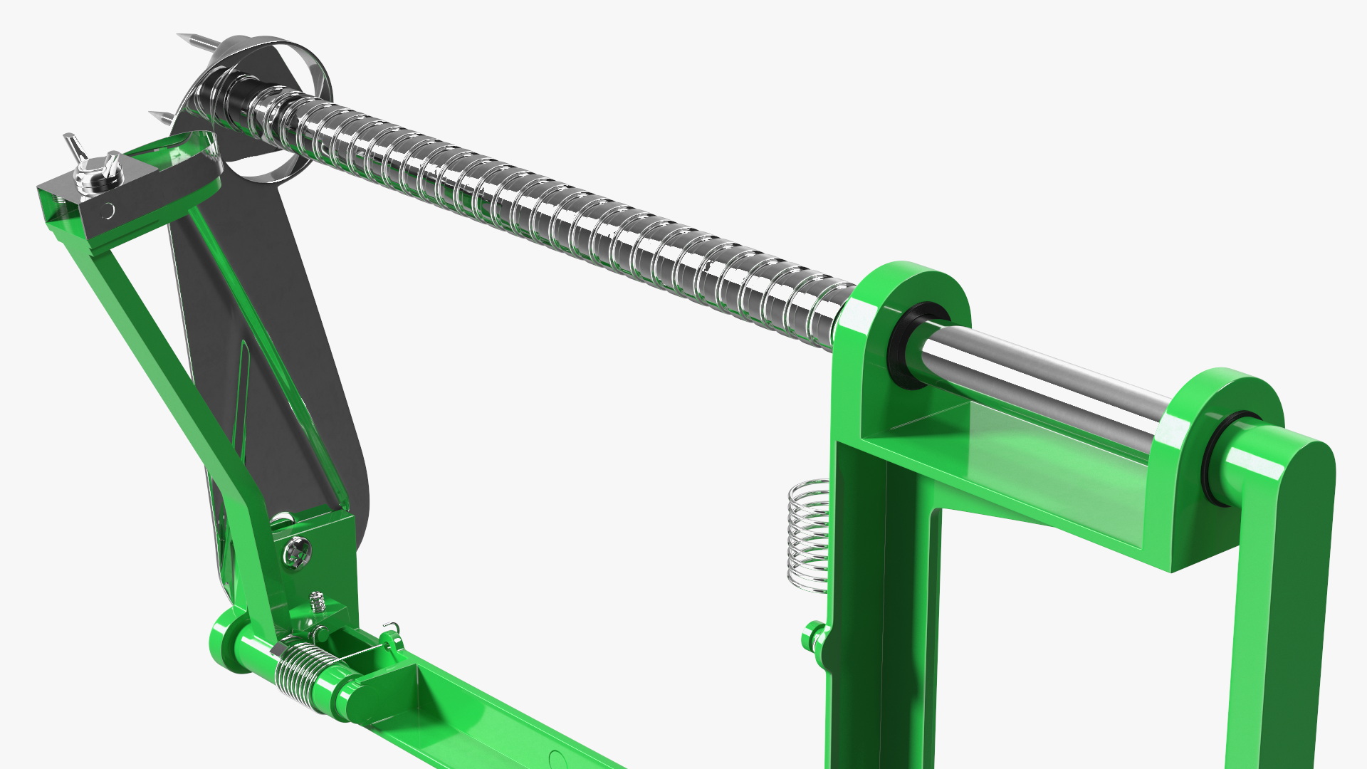 Green Potato And Apple Peeler 3D model