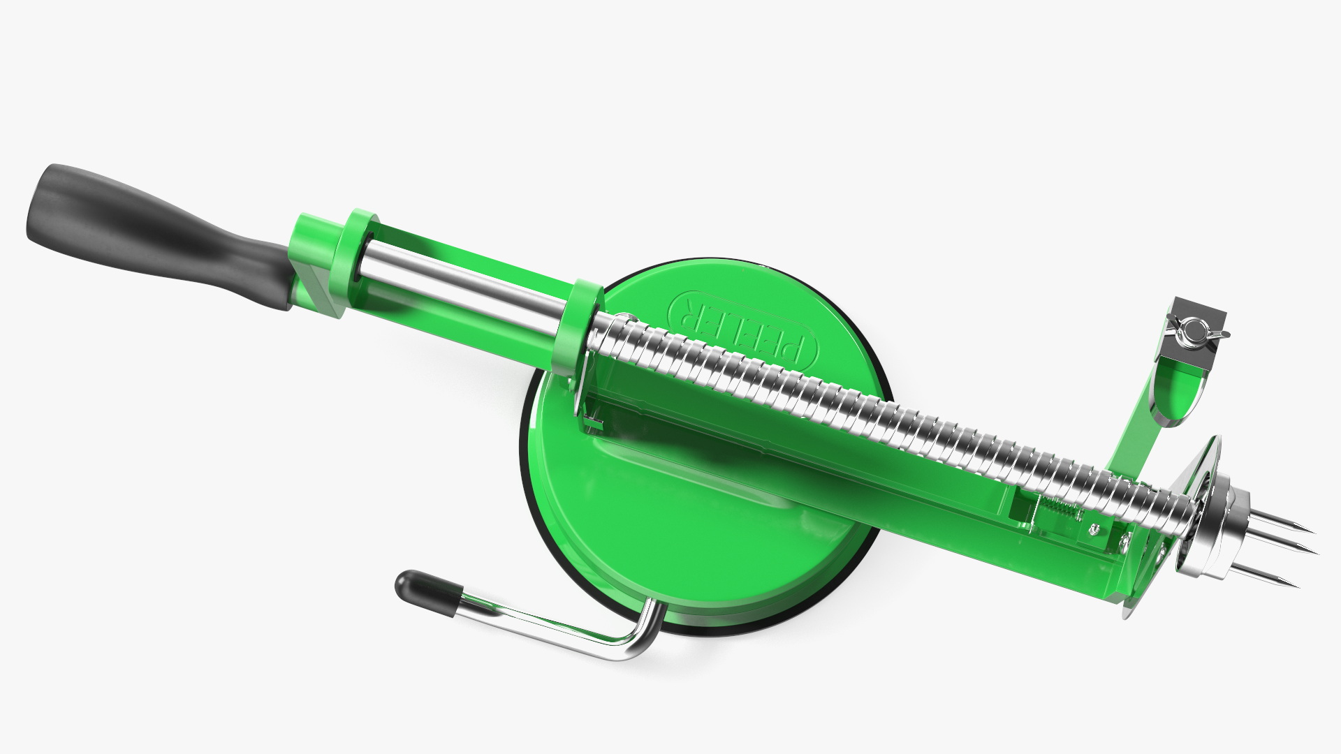 Green Potato And Apple Peeler 3D model