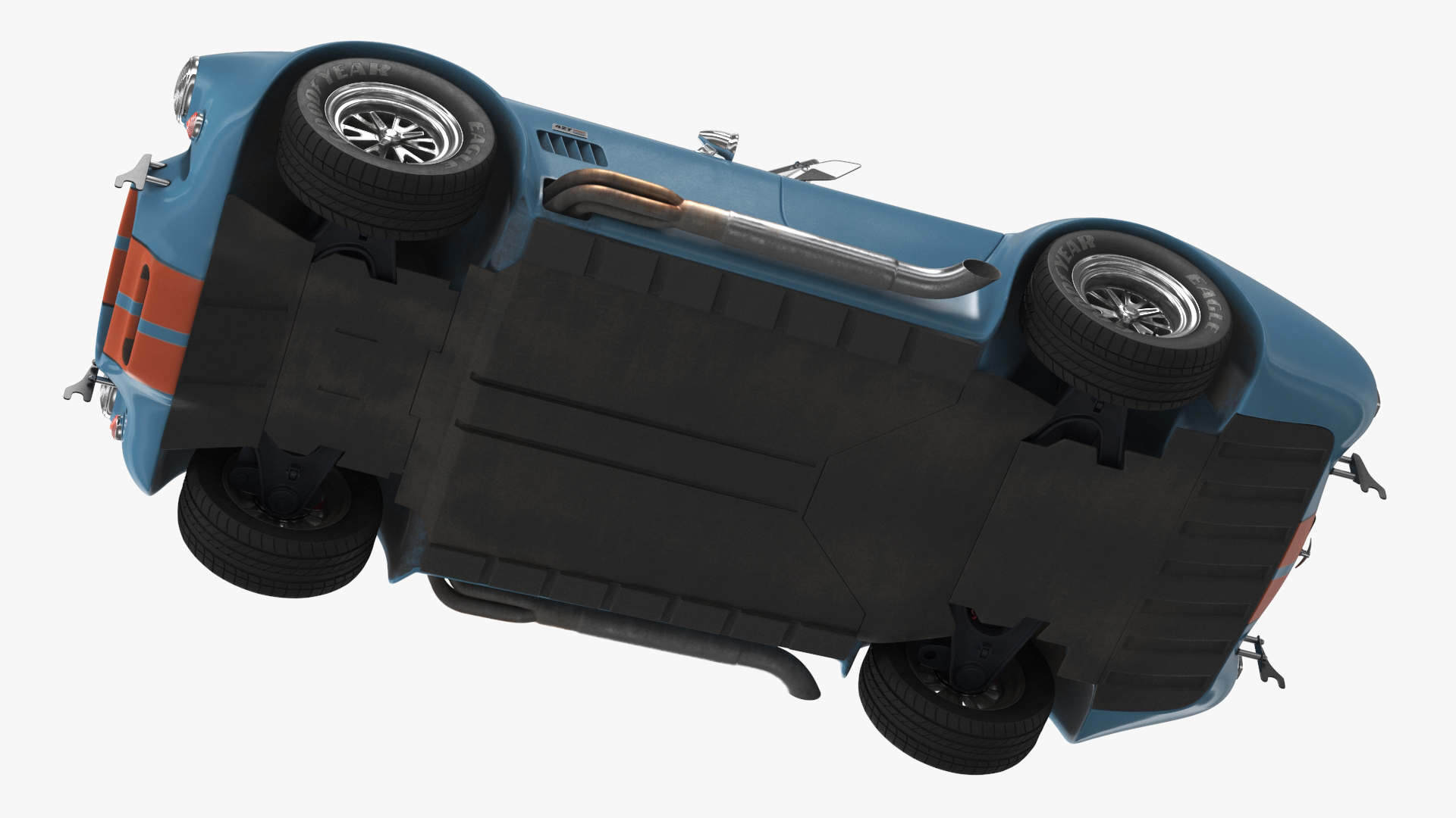 Shelby Cobra Blue 3D