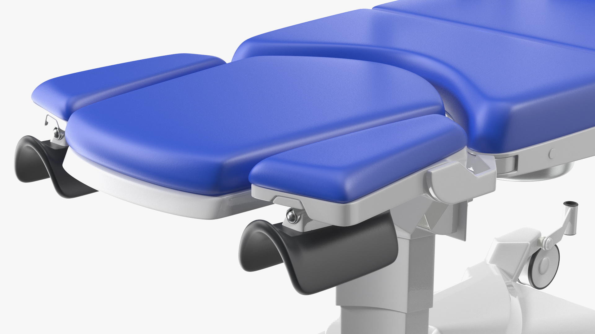 3D model Bed for Birth Blue Rigged