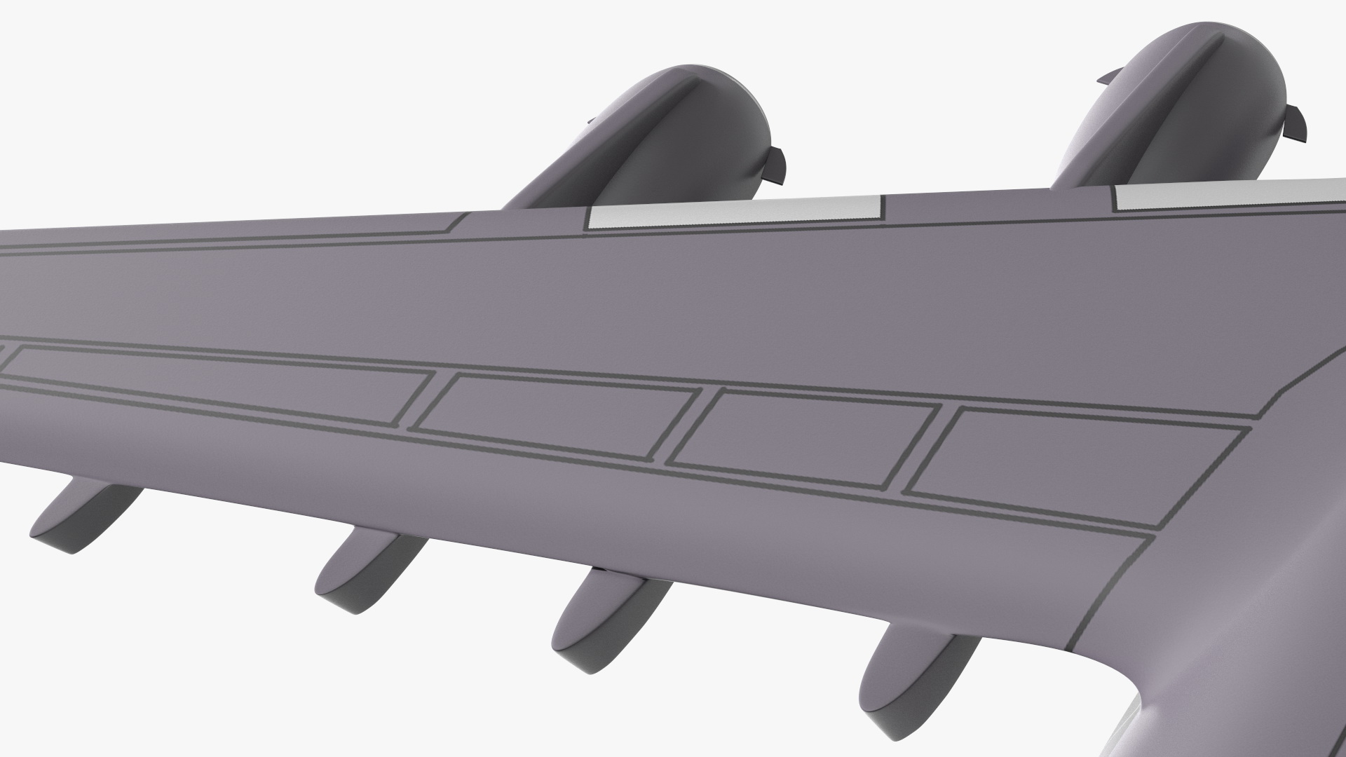 Military Transport Aircraft Scale Model 3D model