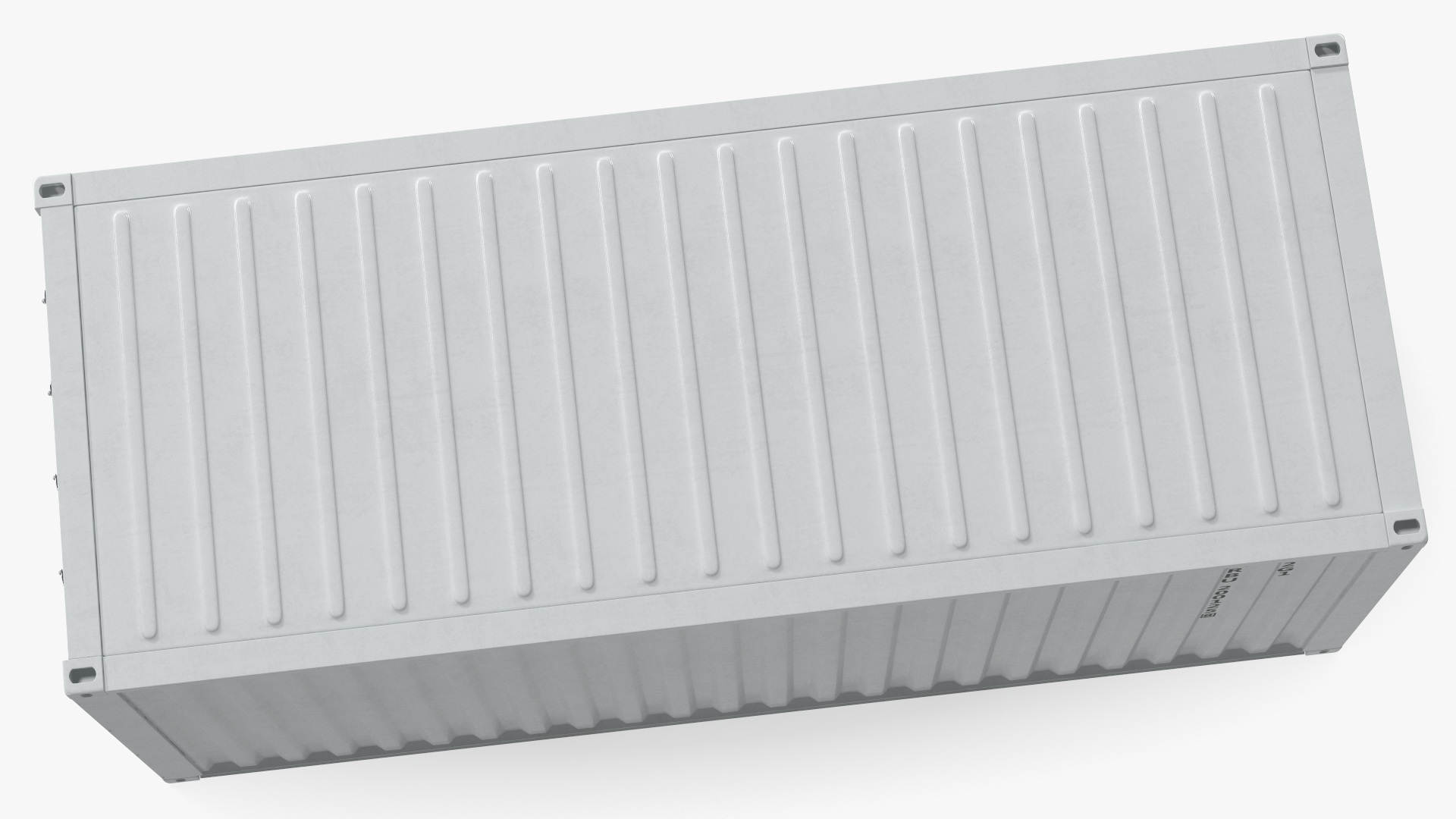 3D model Shipping Cargo Container 20 ft