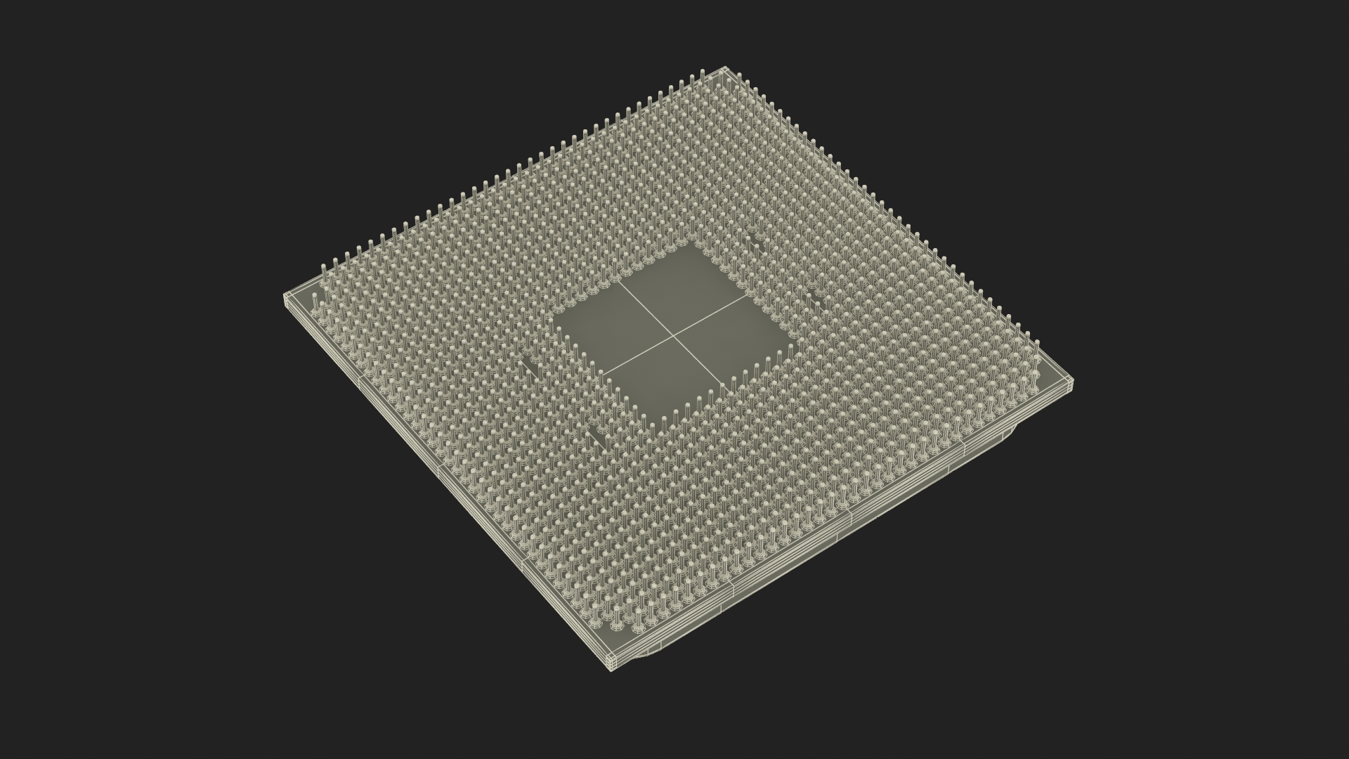 Arctic MX-5 Thermal Paste on CPU 3D