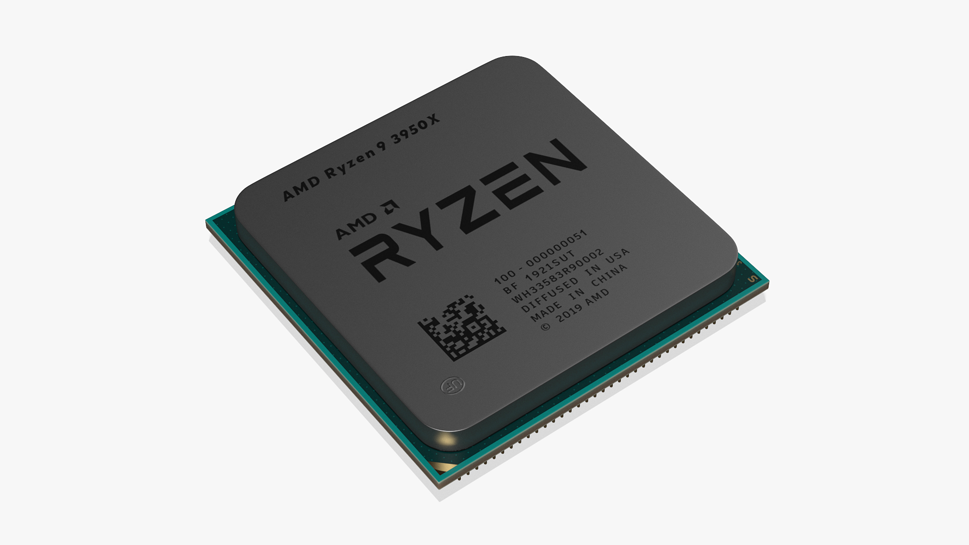 Arctic MX-5 Thermal Paste on CPU 3D
