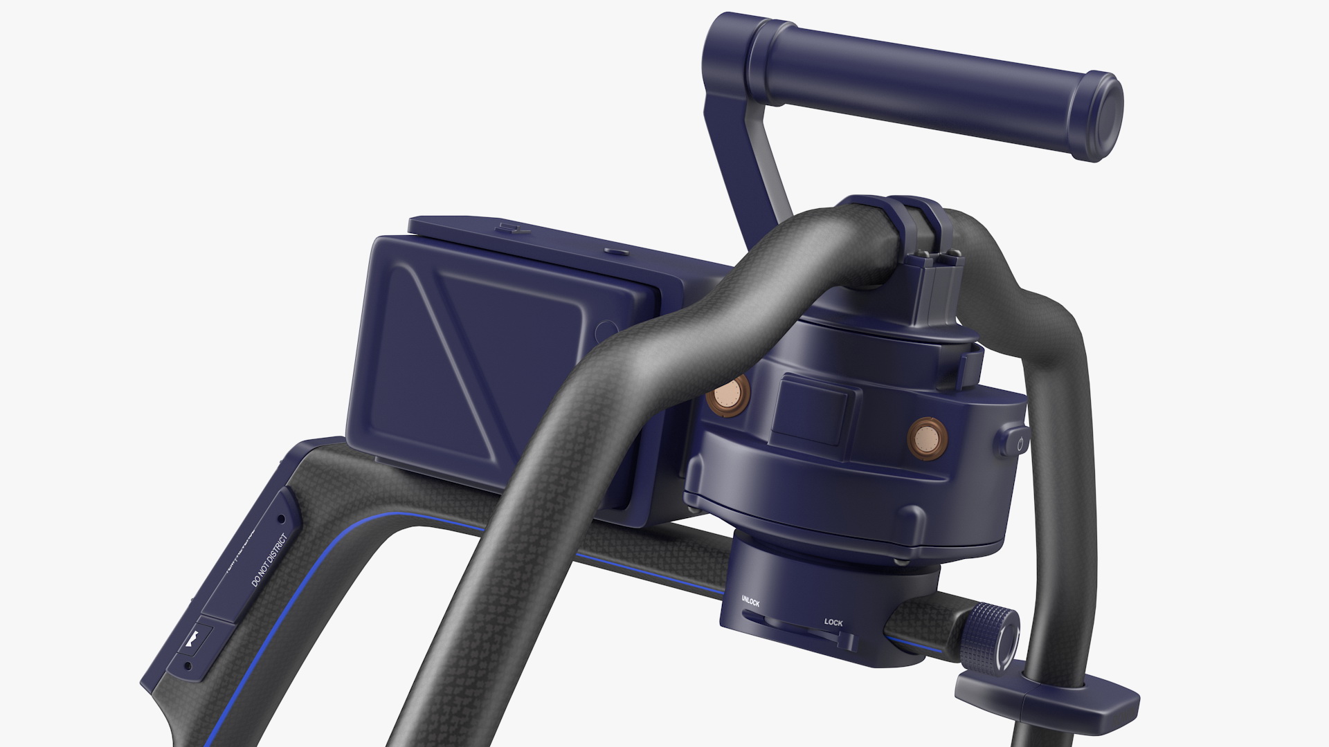 3D Professional Handheld Camera Stabilizer Rigged