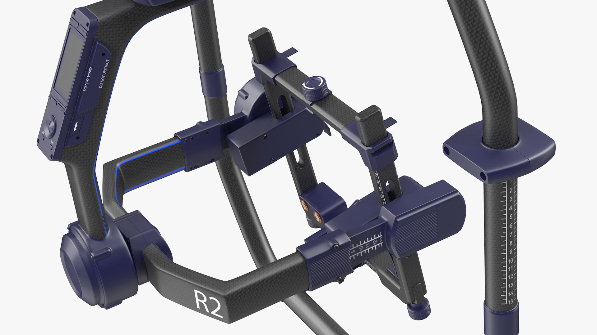 3D Professional Handheld Camera Stabilizer Rigged