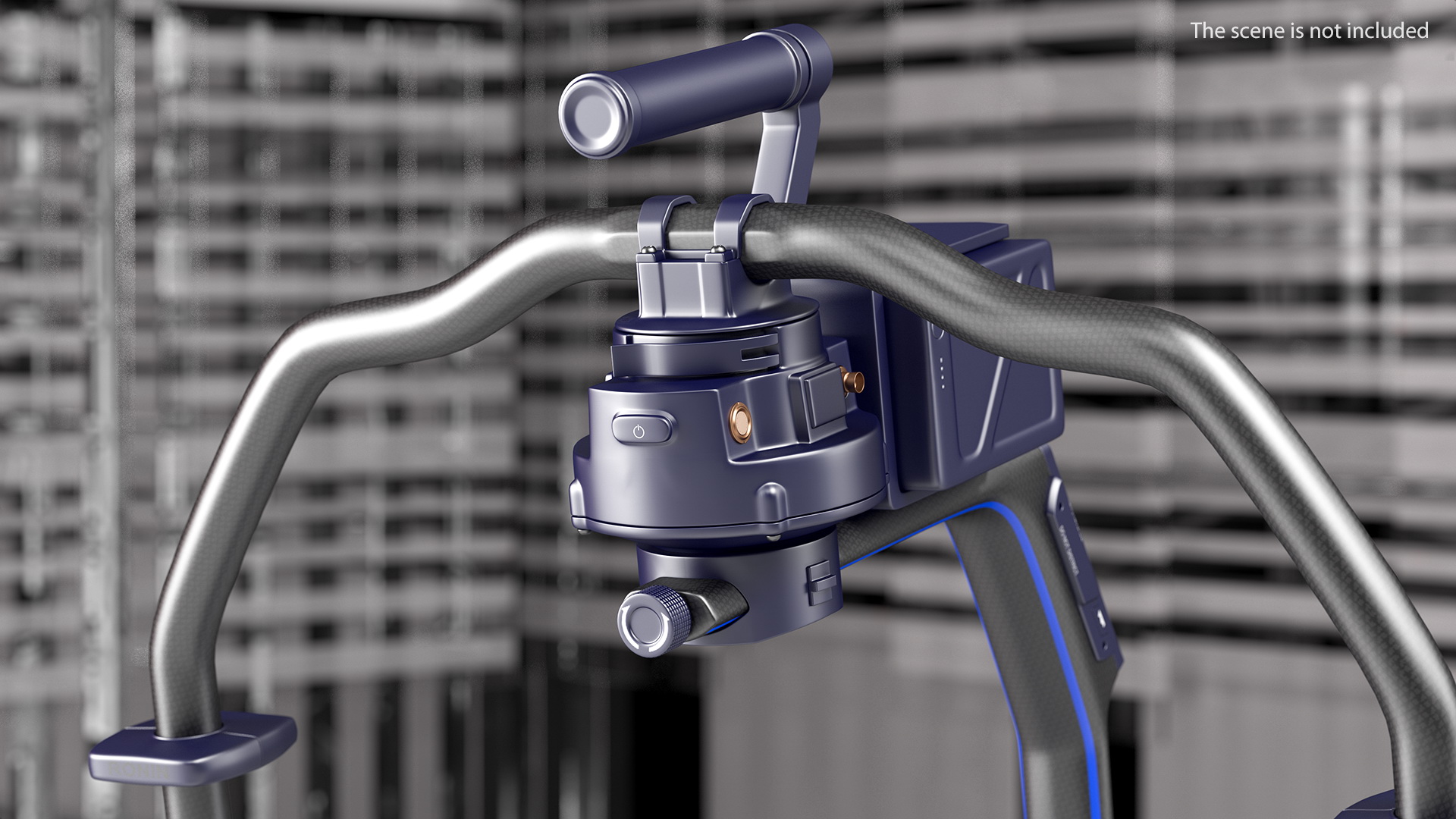 3D Professional Handheld Camera Stabilizer Rigged