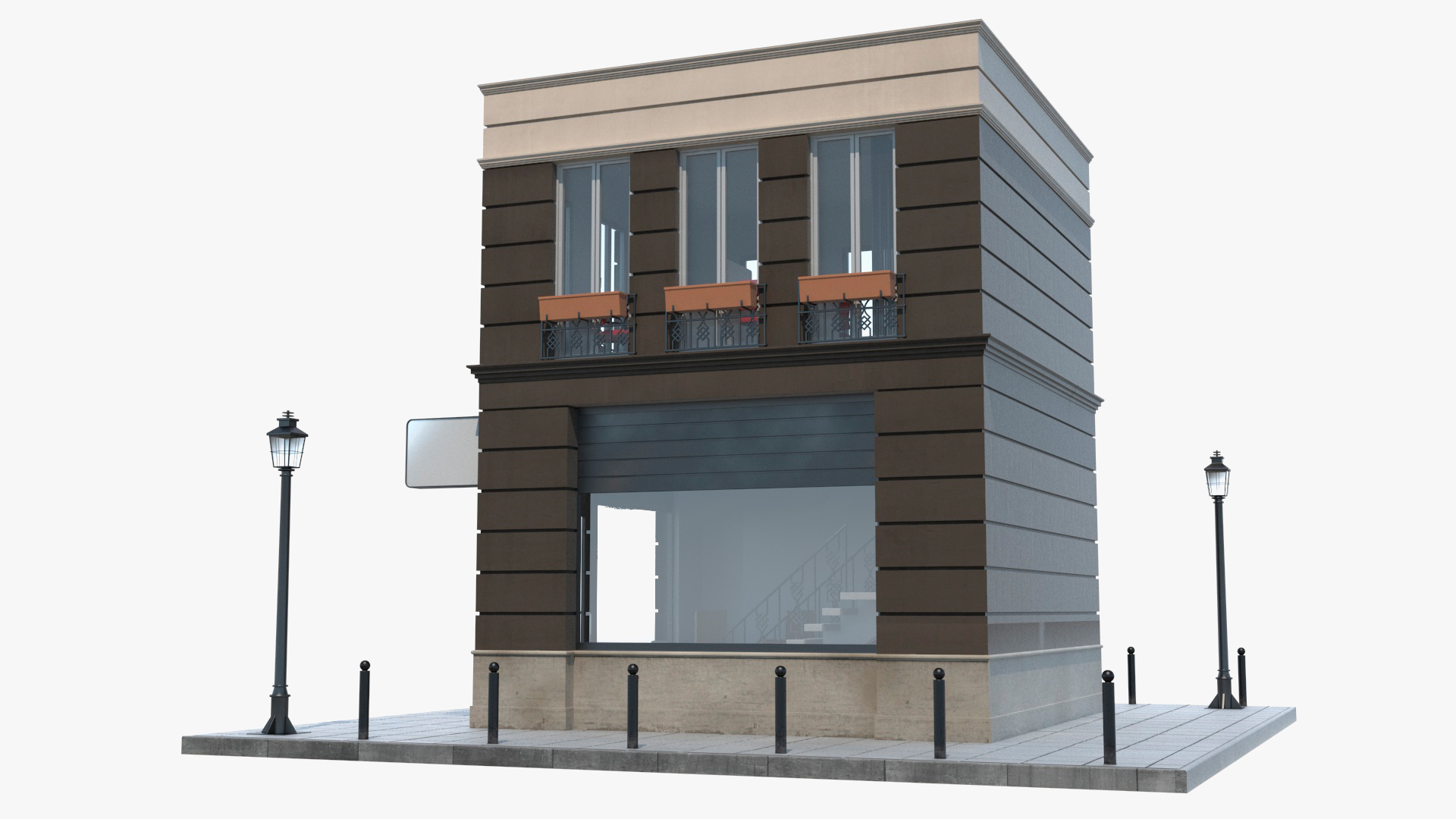 Little Office Building 3D
