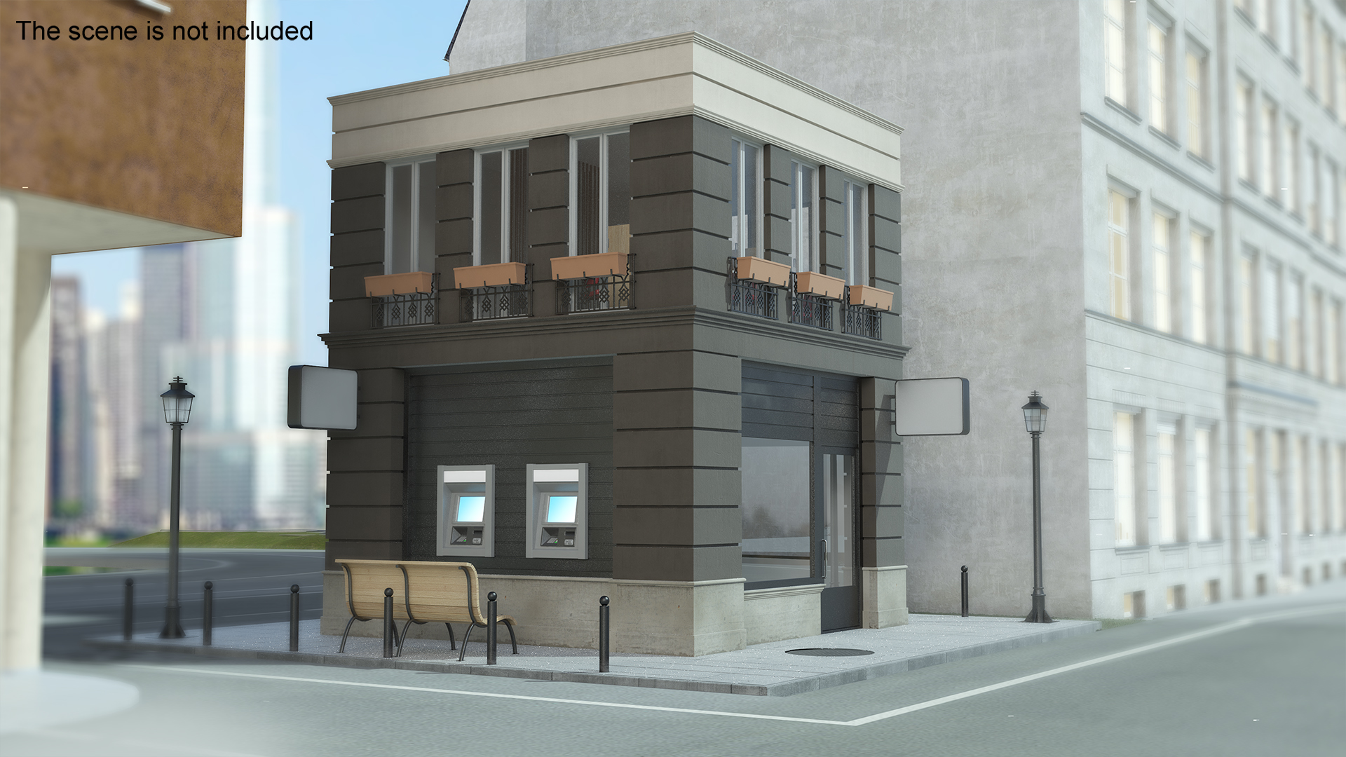 Little Office Building 3D