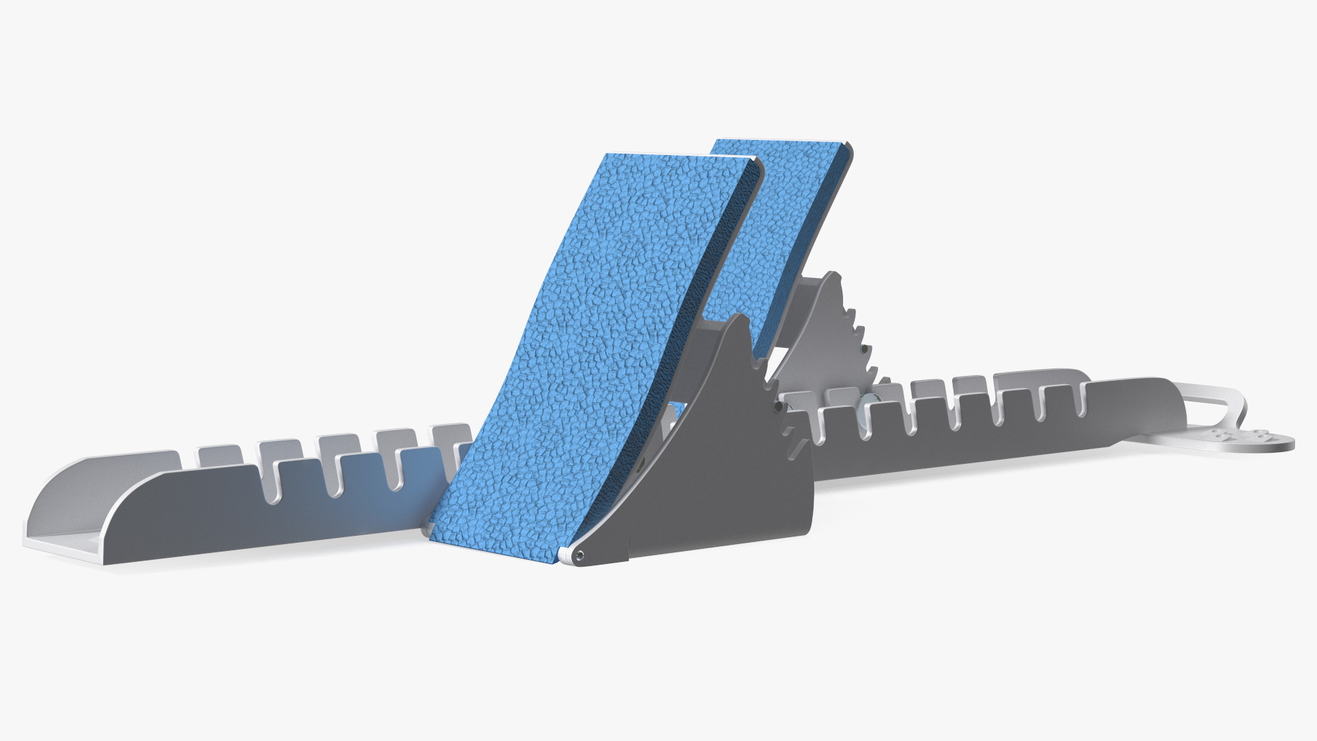 3D Aluminum Starting Block model