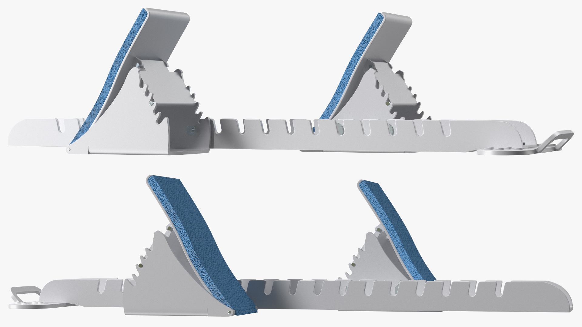 3D Aluminum Starting Block model