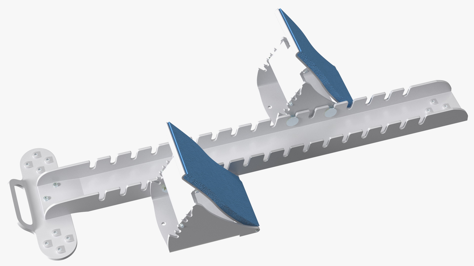 3D Aluminum Starting Block model