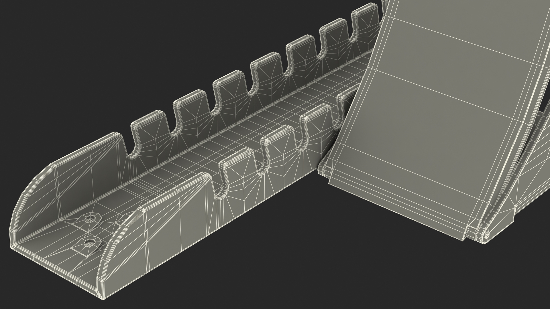 3D Aluminum Starting Block model
