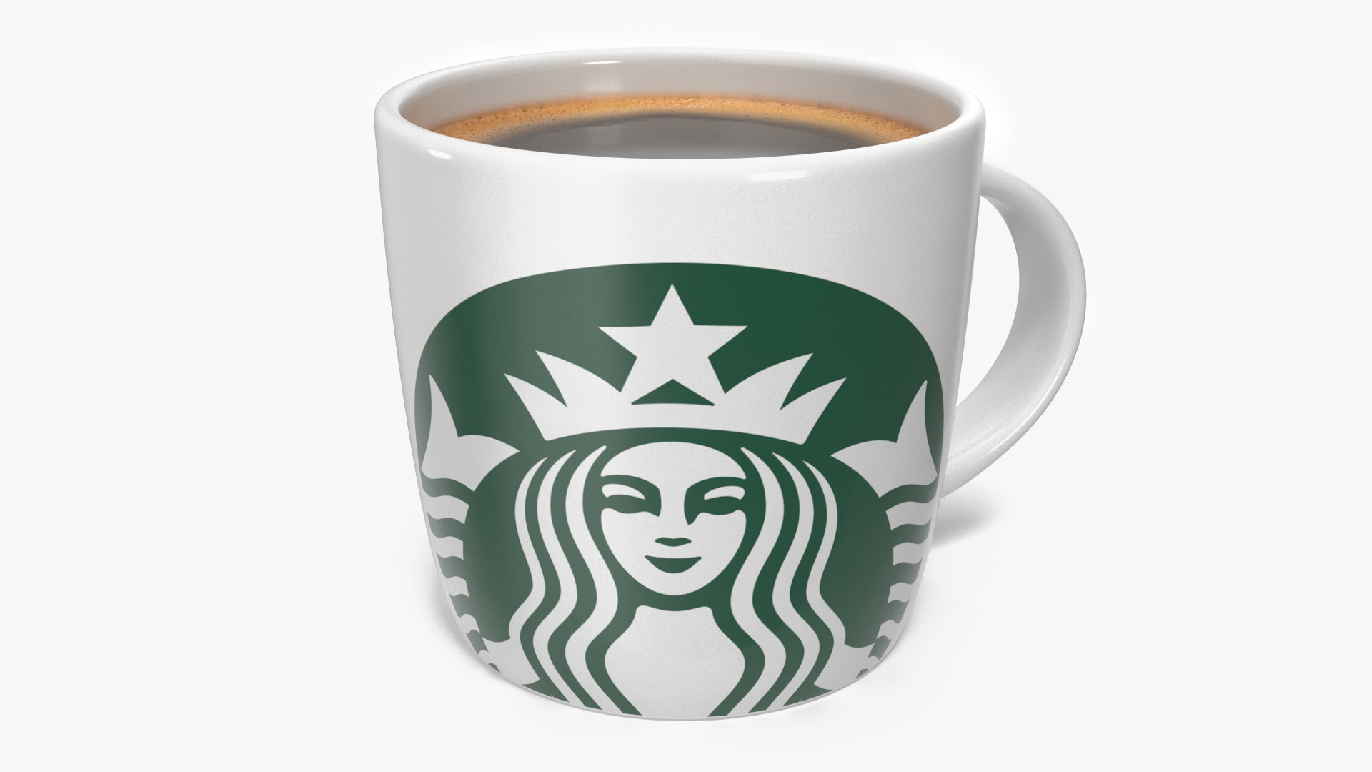 3D Mug of Coffee Starbucks model