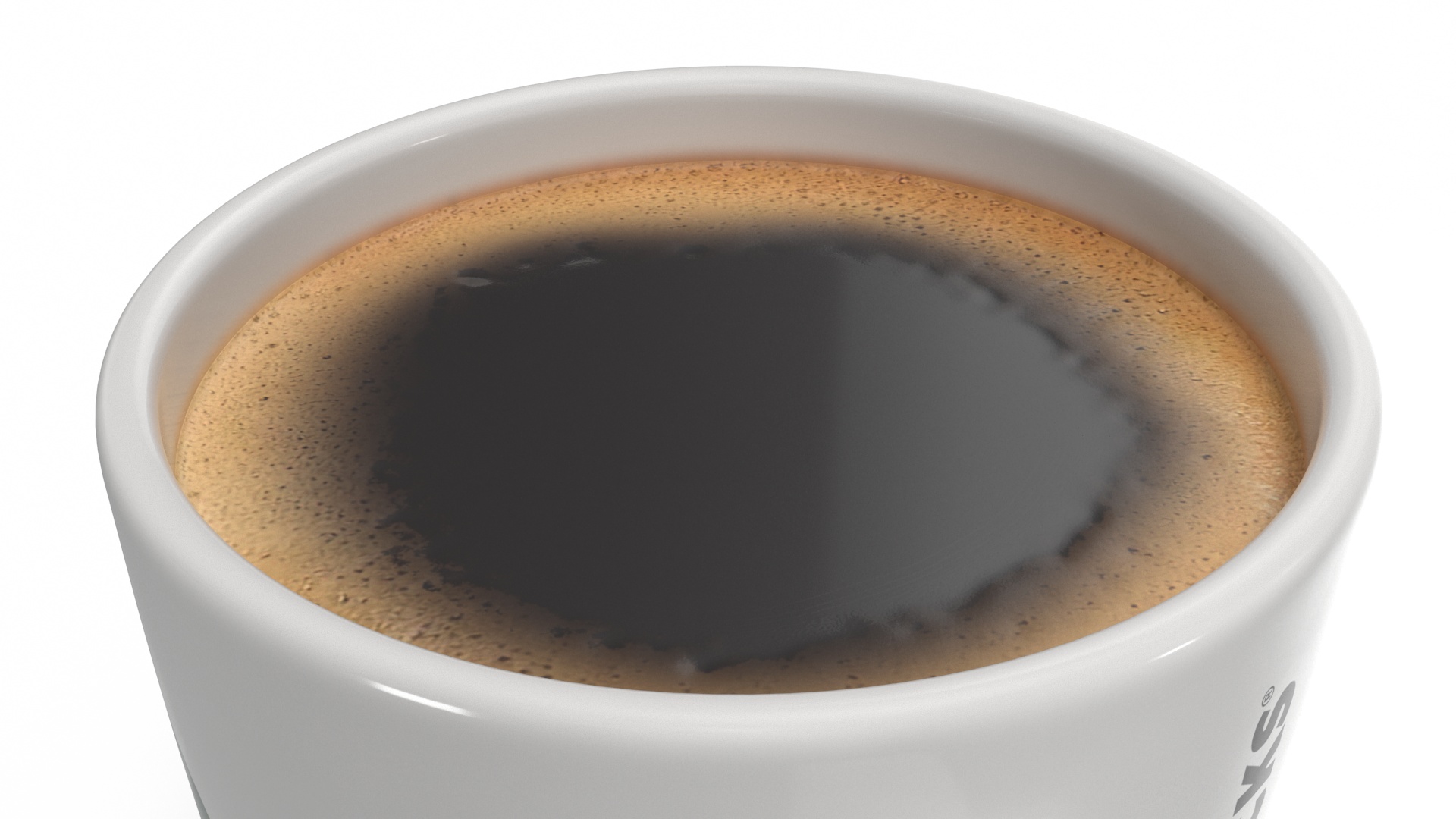 3D Mug of Coffee Starbucks model