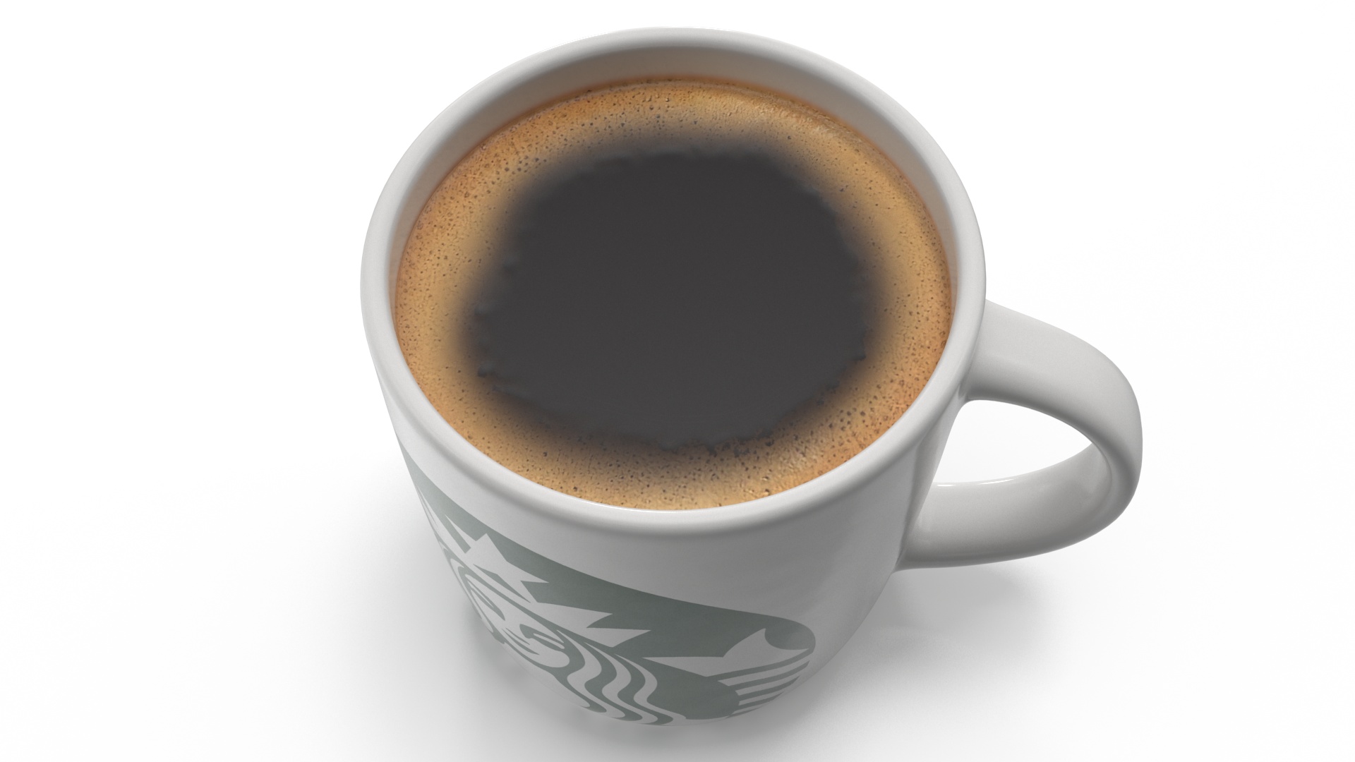 3D Mug of Coffee Starbucks model