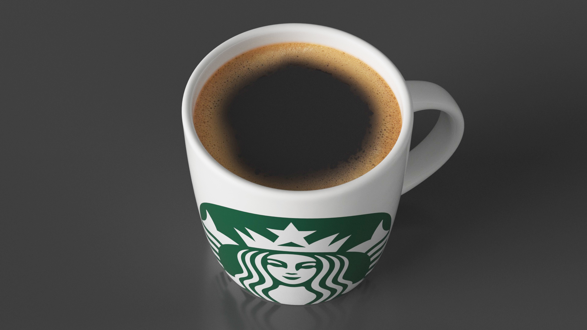 3D Mug of Coffee Starbucks model