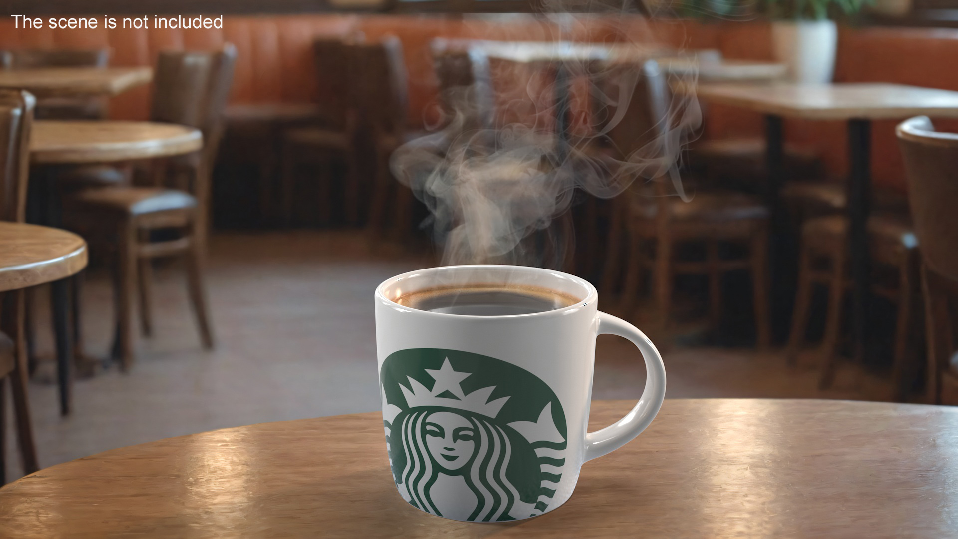 3D Mug of Coffee Starbucks model