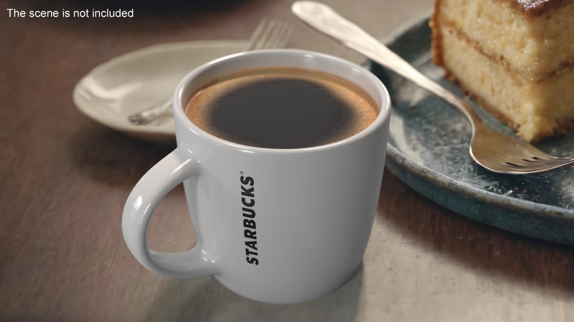 3D Mug of Coffee Starbucks model