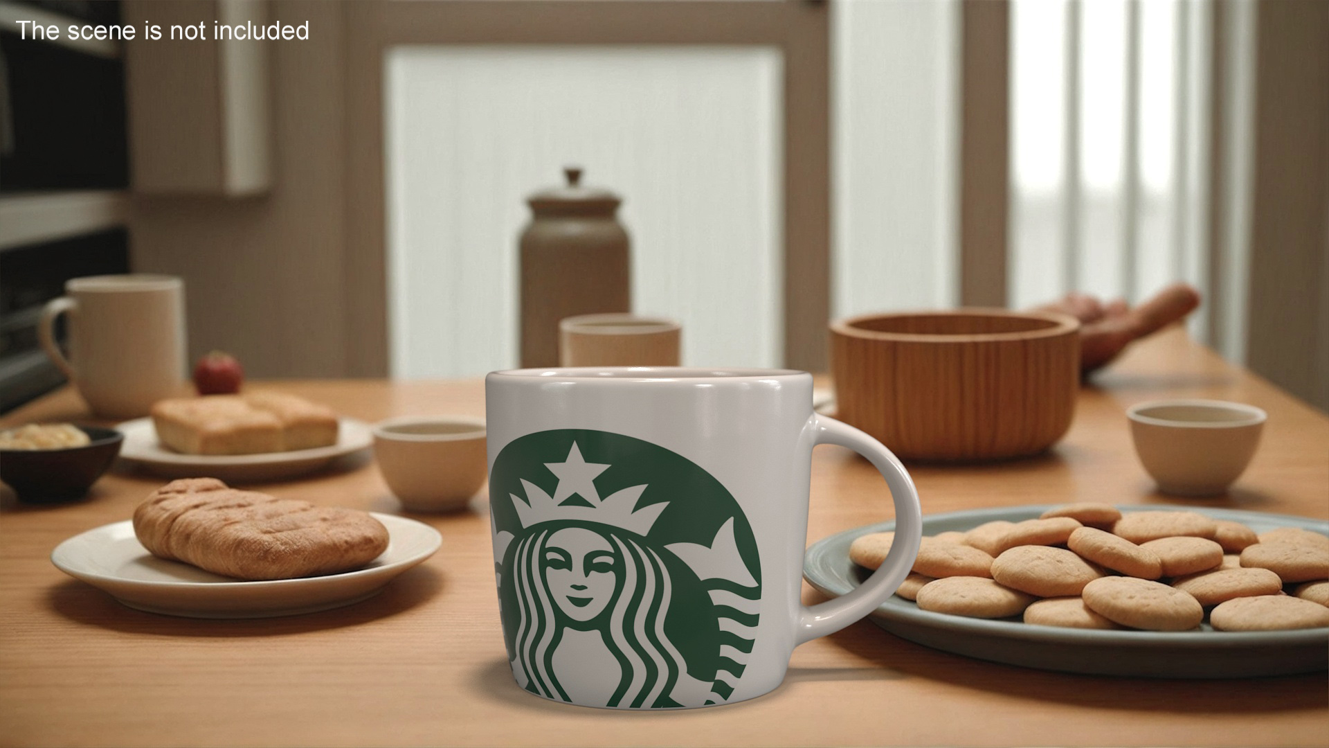 3D Mug of Coffee Starbucks model