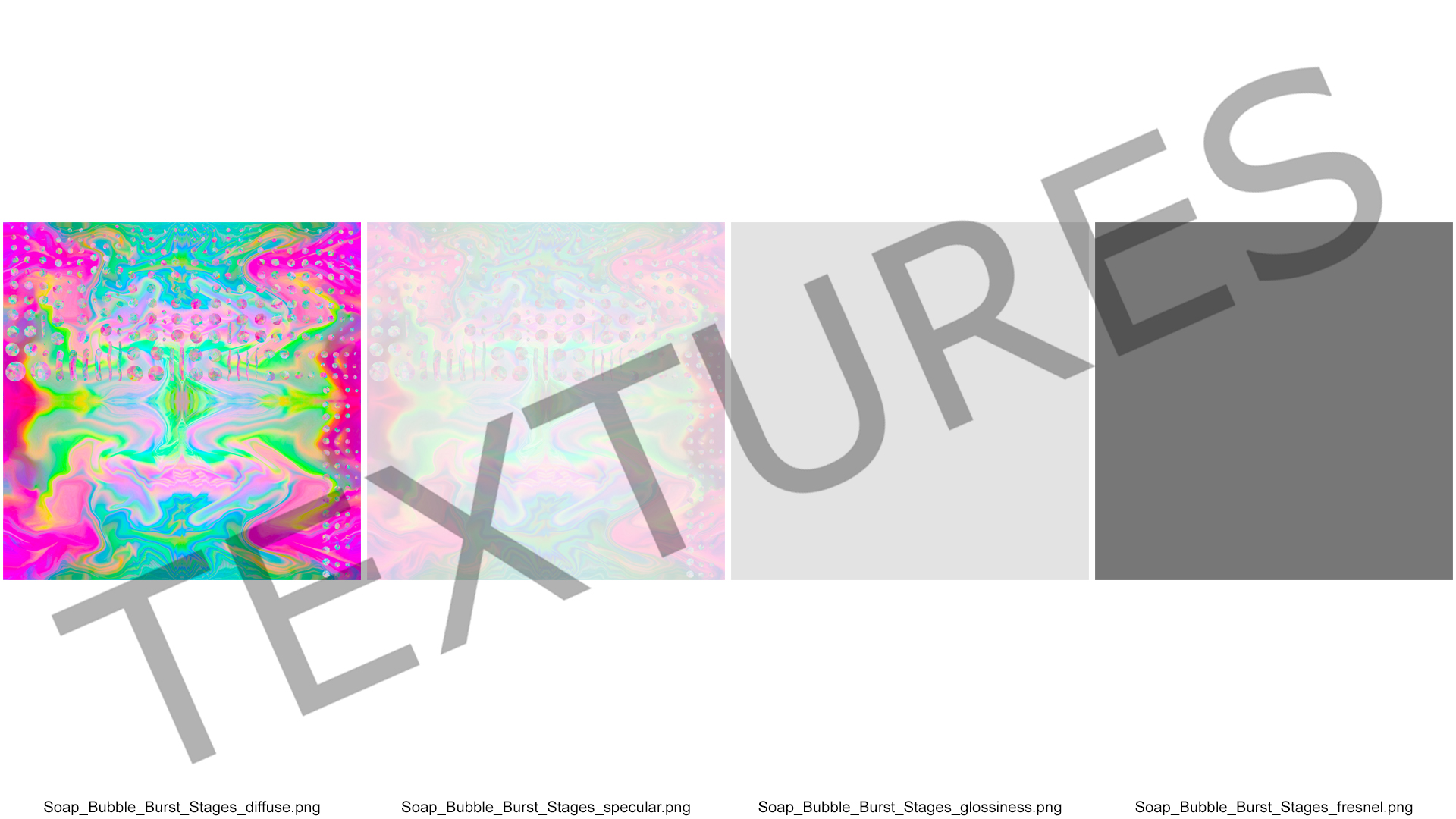3D model Soap Bubble Burst Stage 7