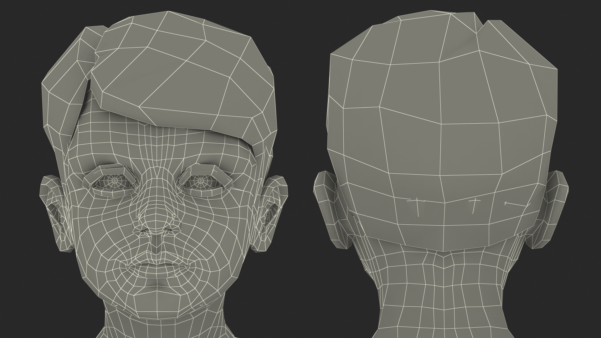 Child Boy Beach Style Rigged for Cinema 4D 3D