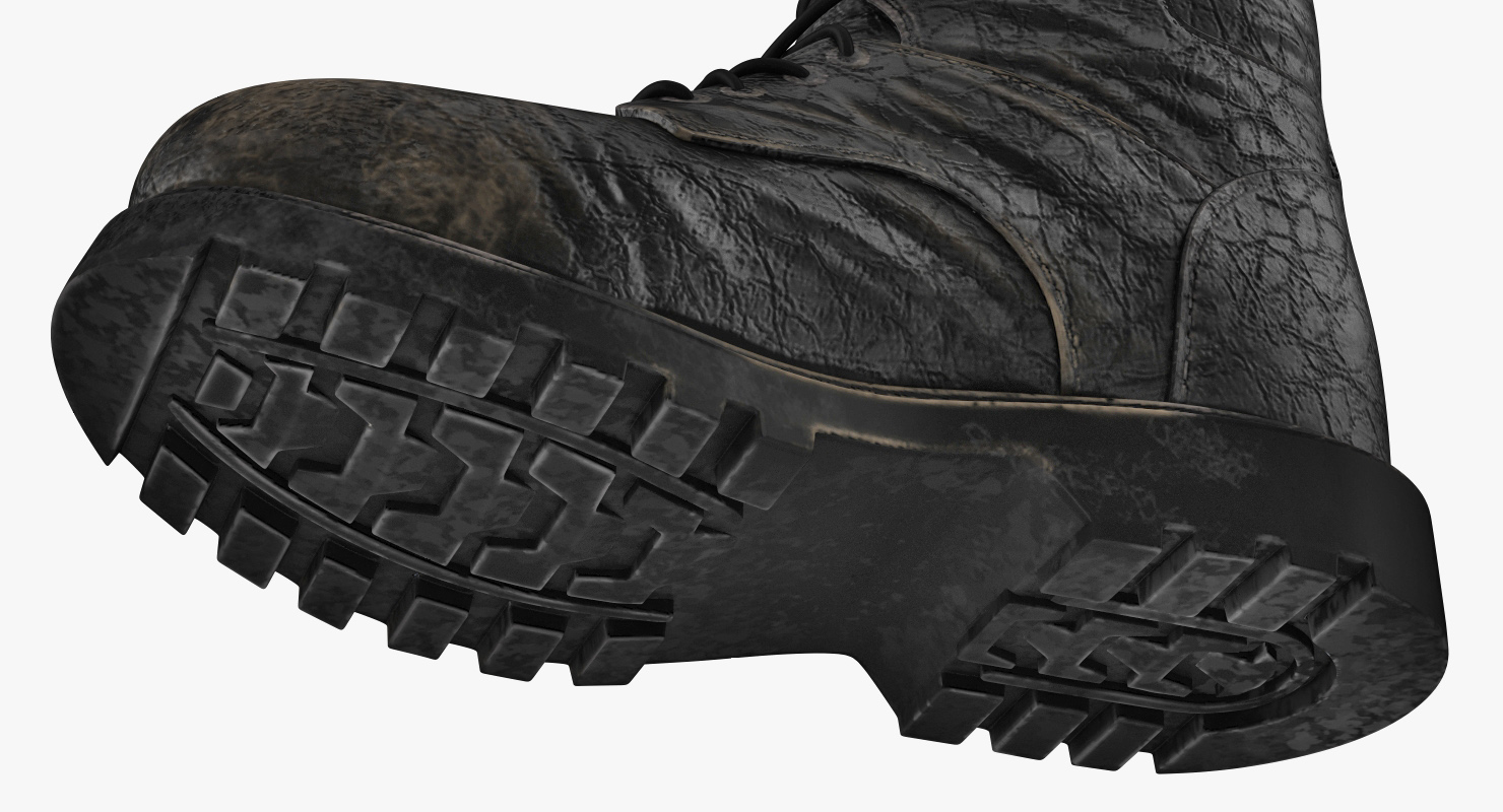 3D Vintage Boots model