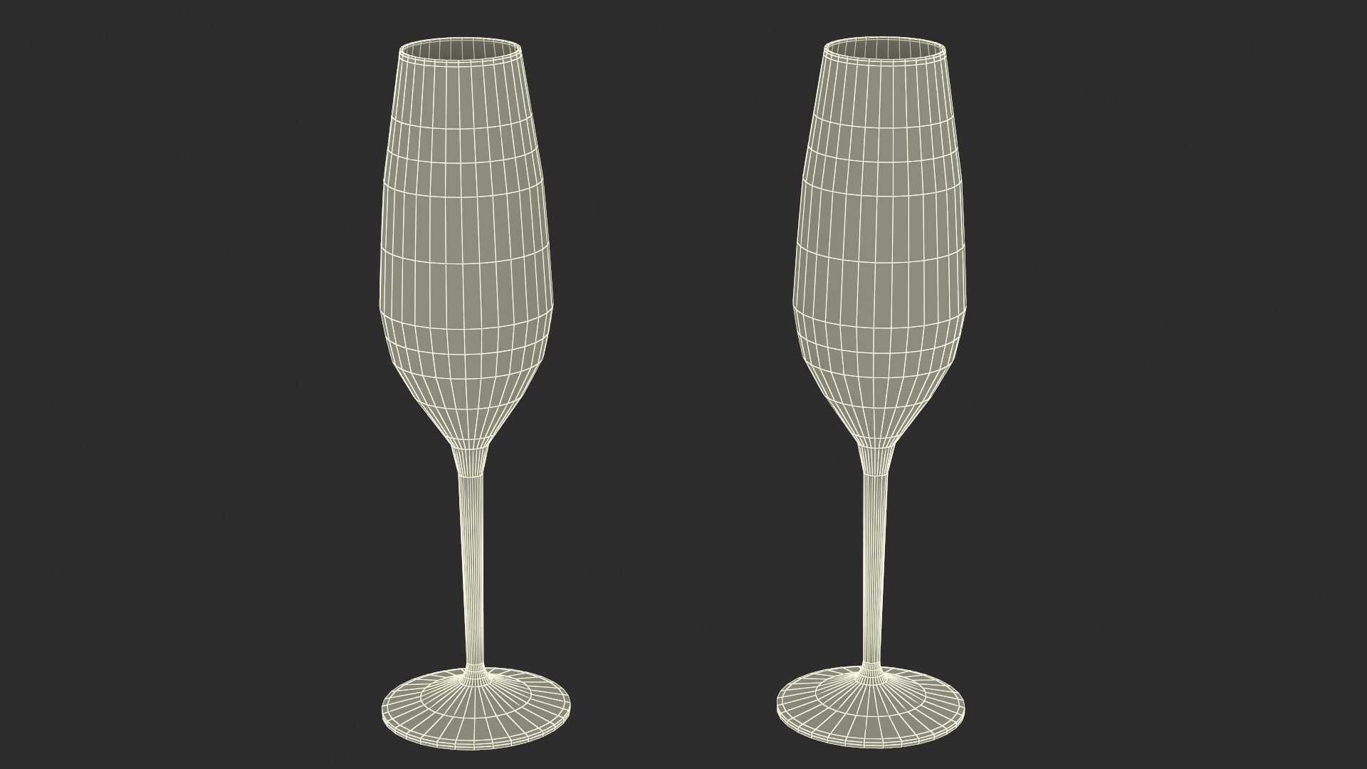 3D Freixenet Prosecco Sparkling Wine and Glass model