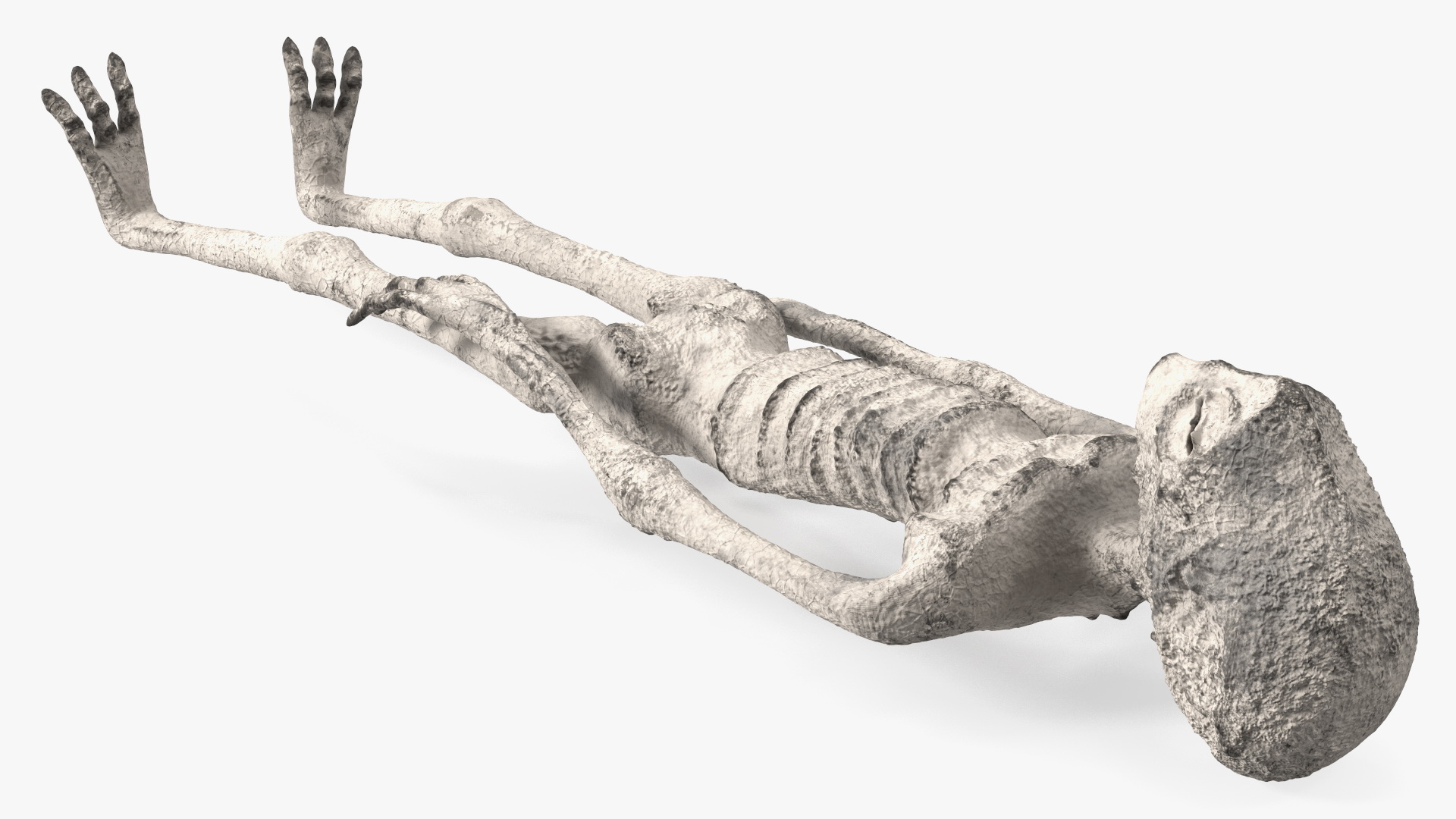 3D Alien Mummy
