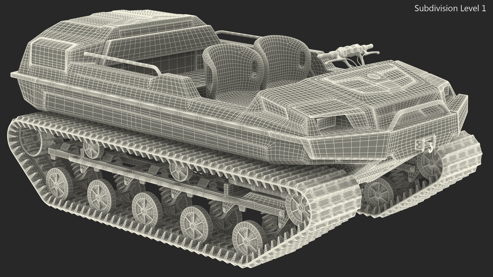 Tinger Track No Roof Rigged 3D