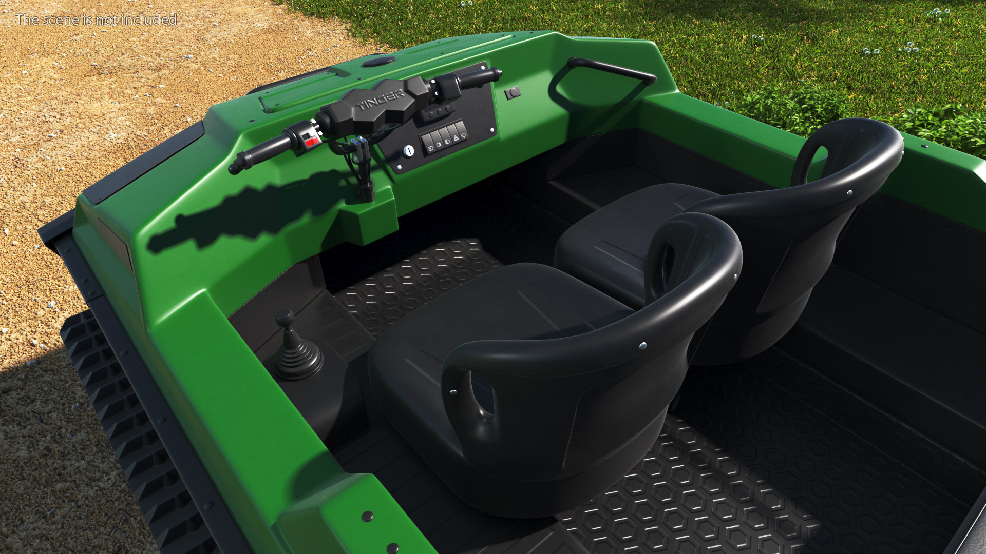 Tinger Track No Roof Rigged 3D