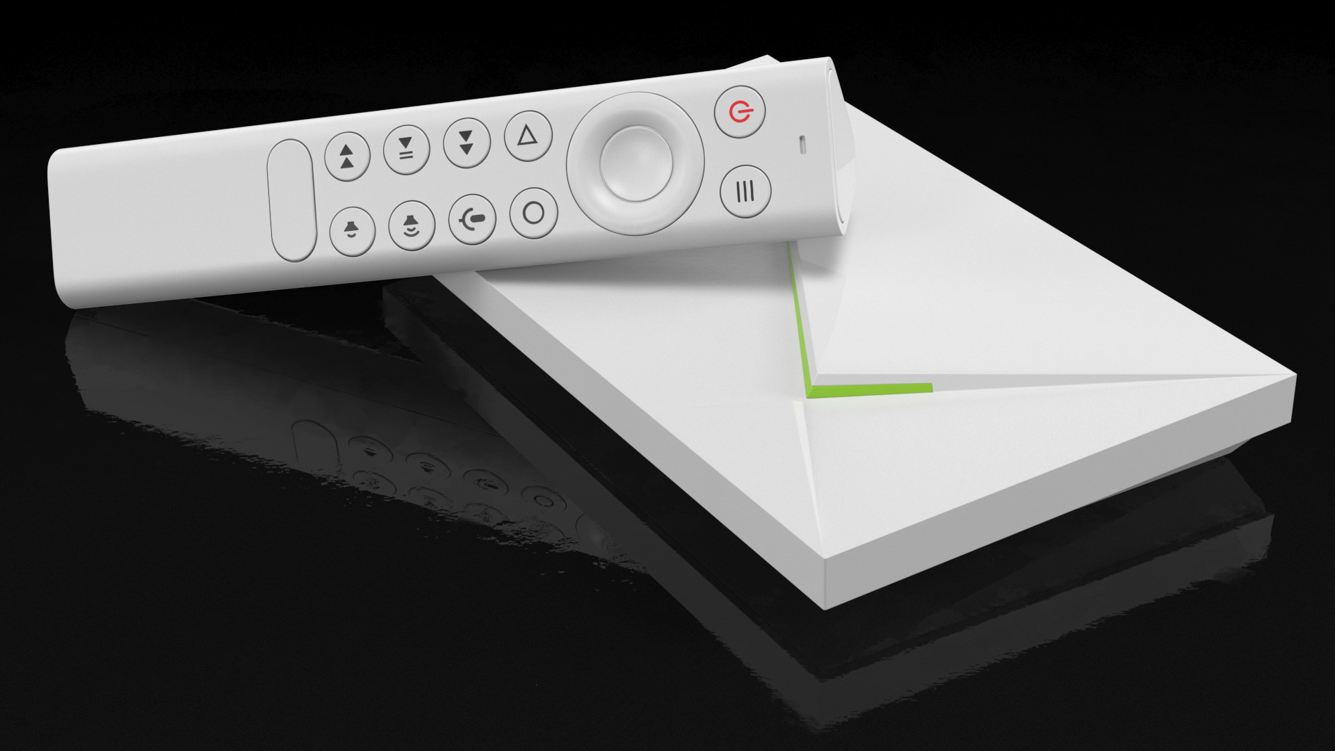 3D TV-based Digital Media Player with Remote