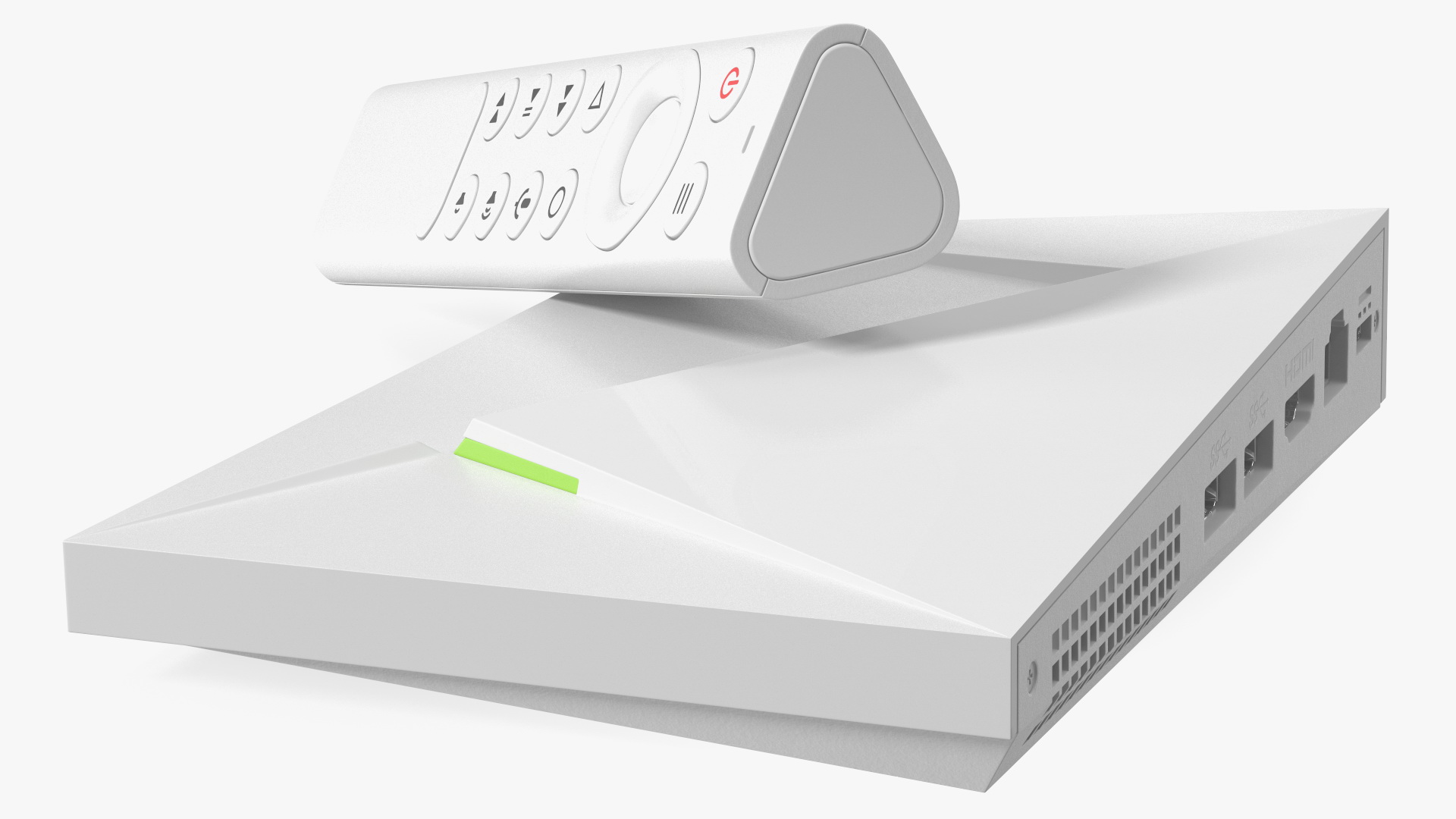 3D TV-based Digital Media Player with Remote