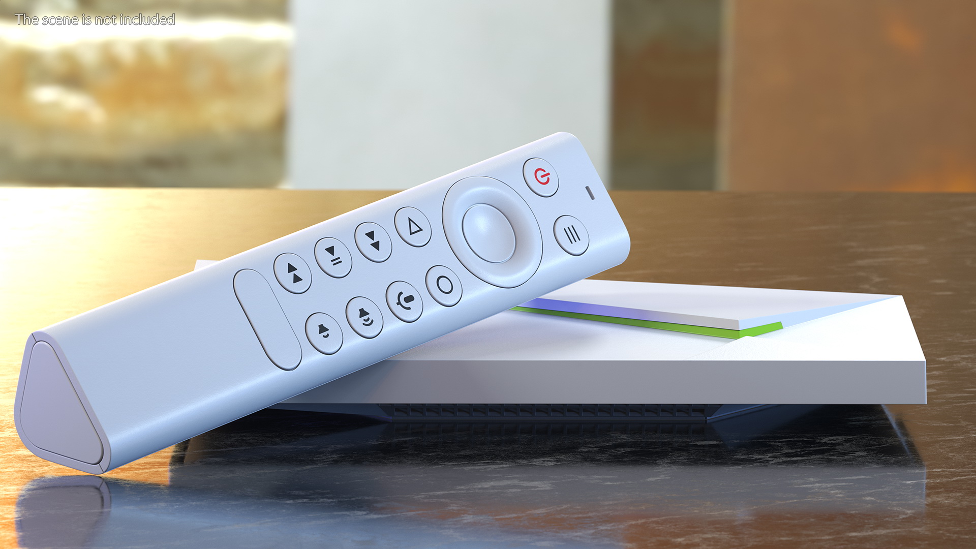 3D TV-based Digital Media Player with Remote