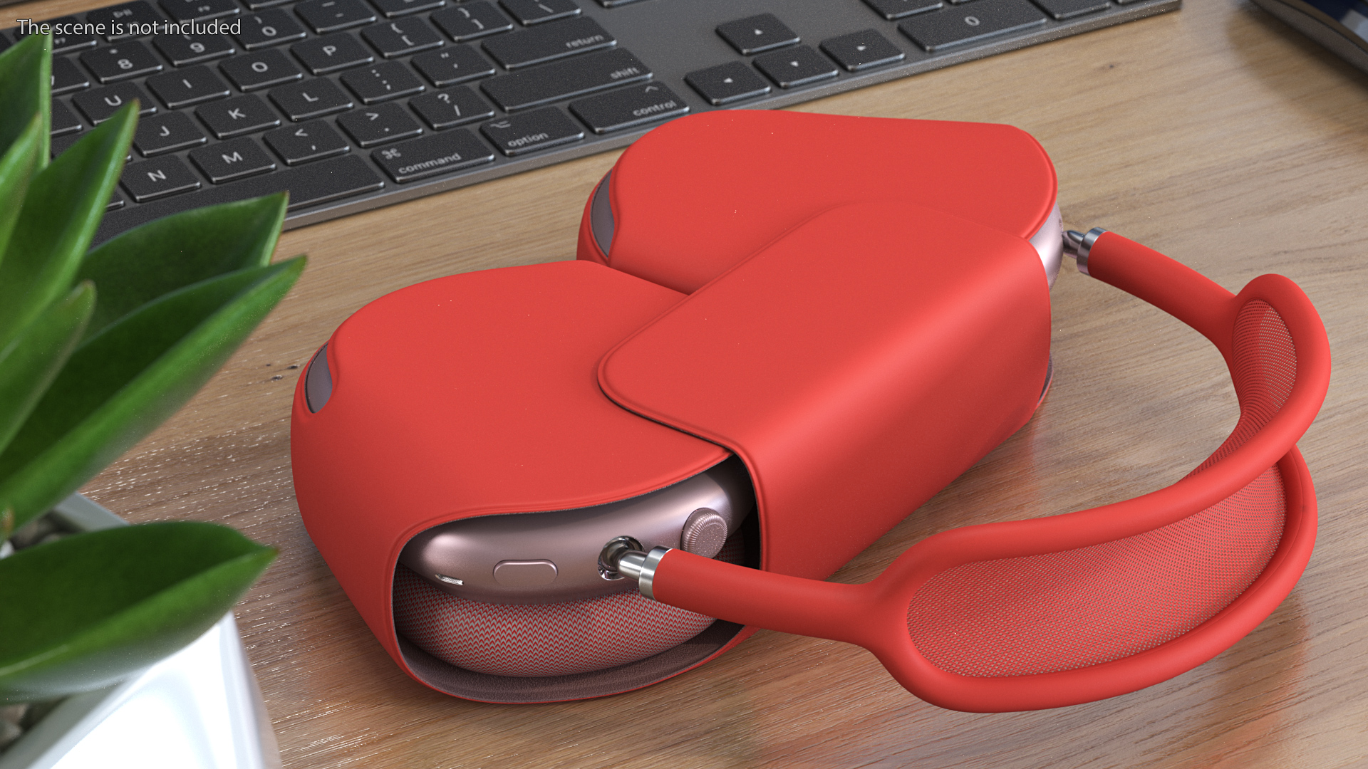 3D model AirPods Max Case Red