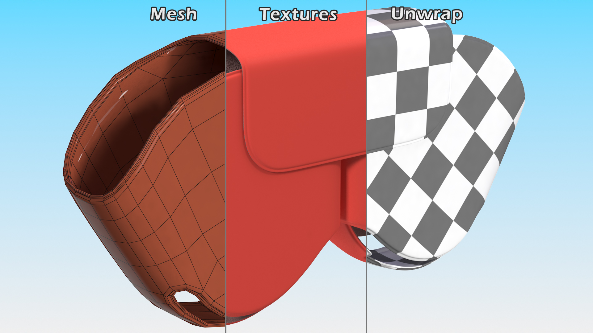 3D model AirPods Max Case Red