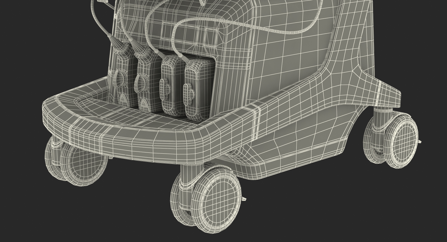 3D Ultrasound Machine Generic Rigged model