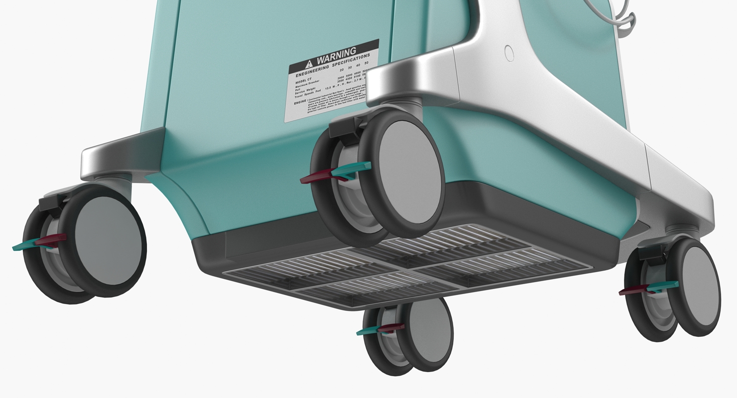 3D Ultrasound Machine Generic Rigged model