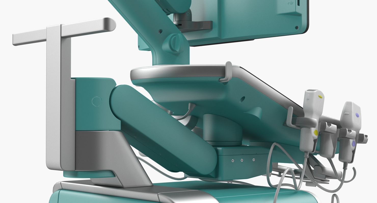 3D Ultrasound Machine Generic Rigged model
