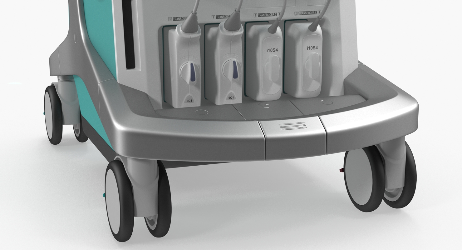 3D Ultrasound Machine Generic Rigged model
