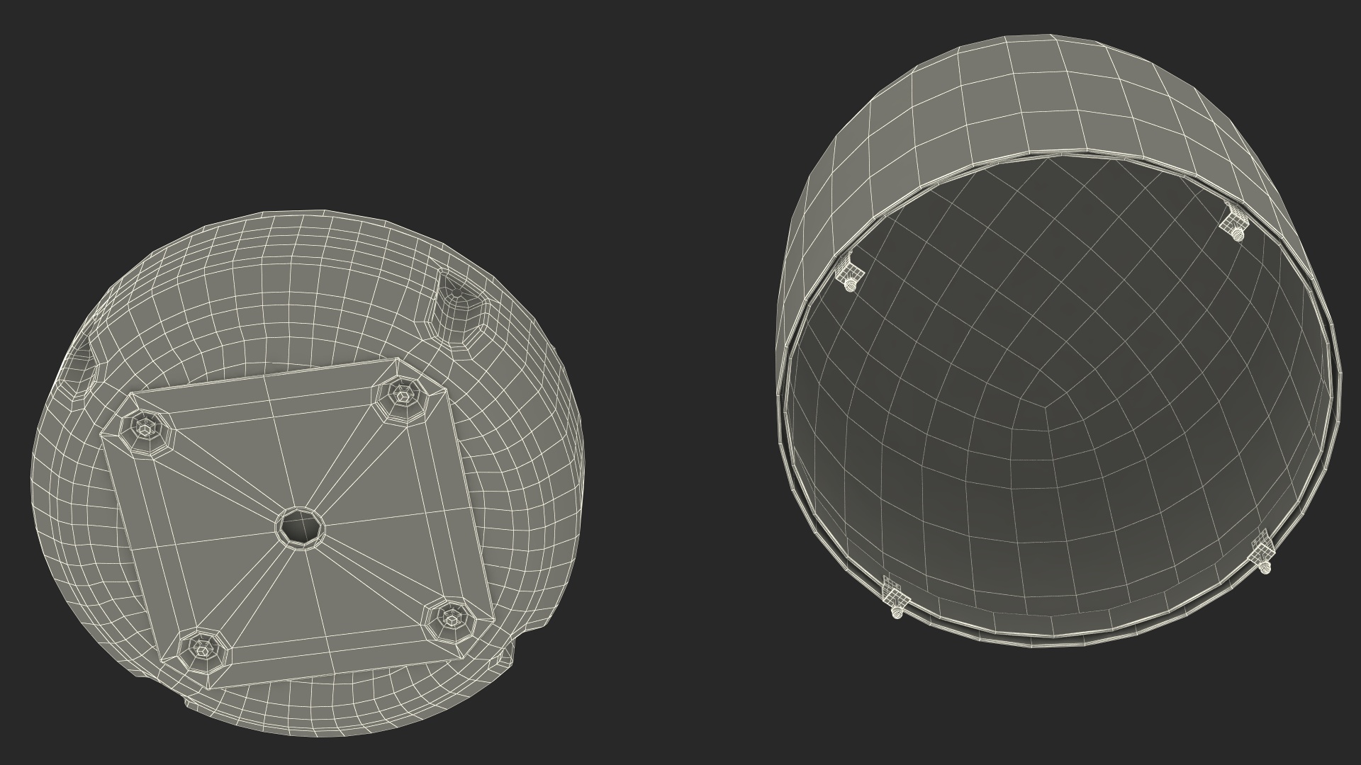Satellite Antenna Sea Tel Cobham 3D
