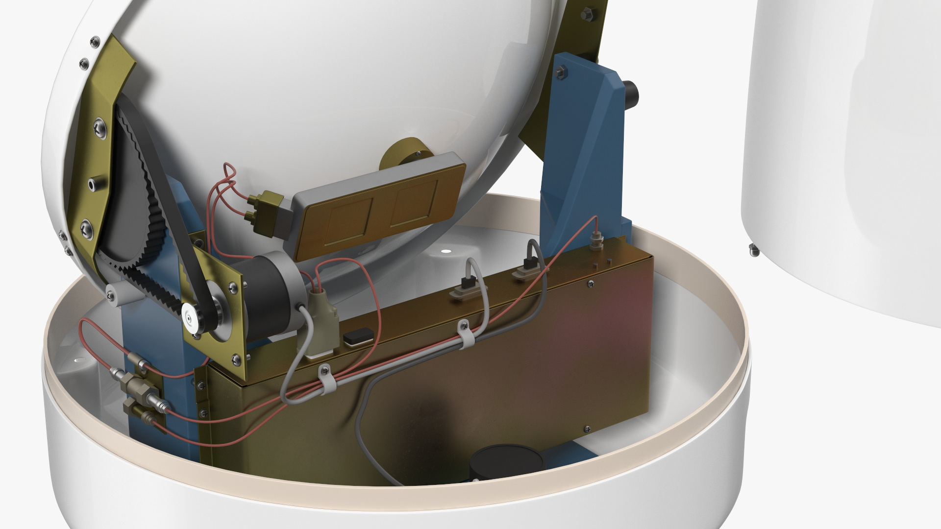 Satellite Antenna Sea Tel Cobham 3D