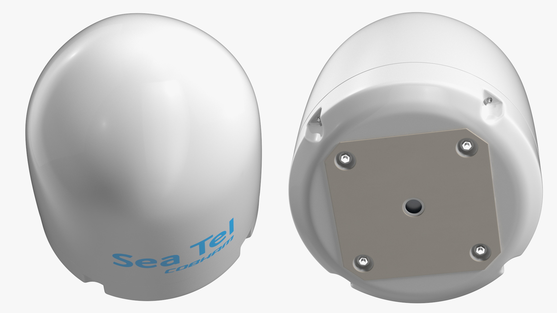 Satellite Antenna Sea Tel Cobham 3D
