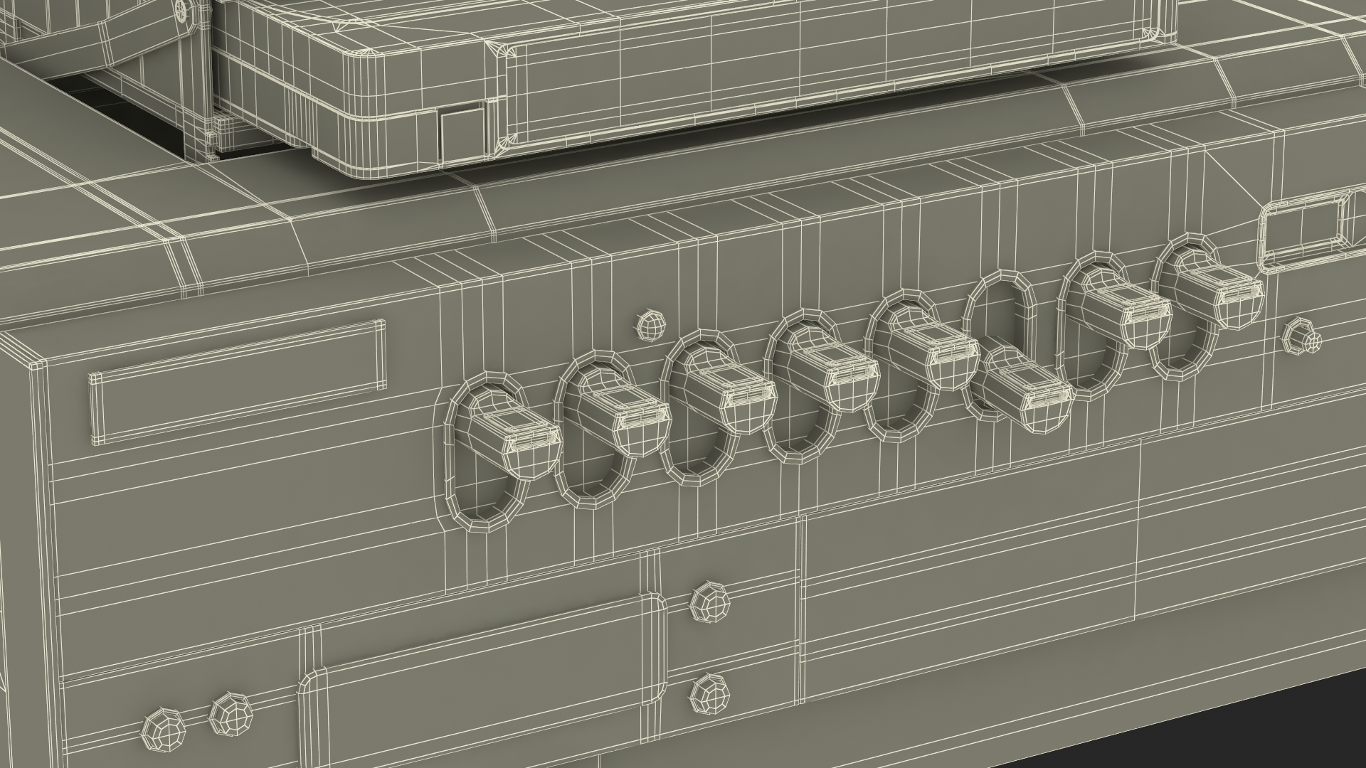 VHS Player with Cassette 3D model