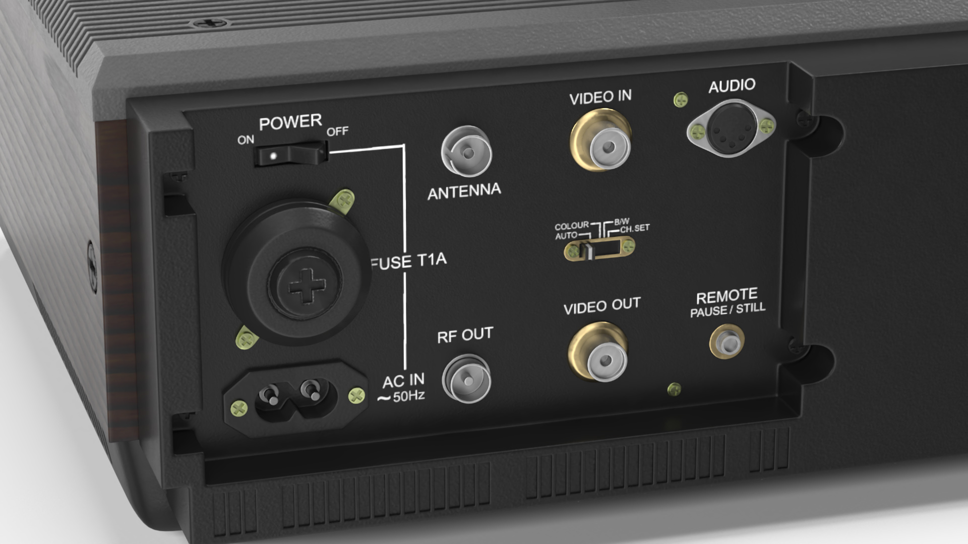 VHS Player with Cassette 3D model