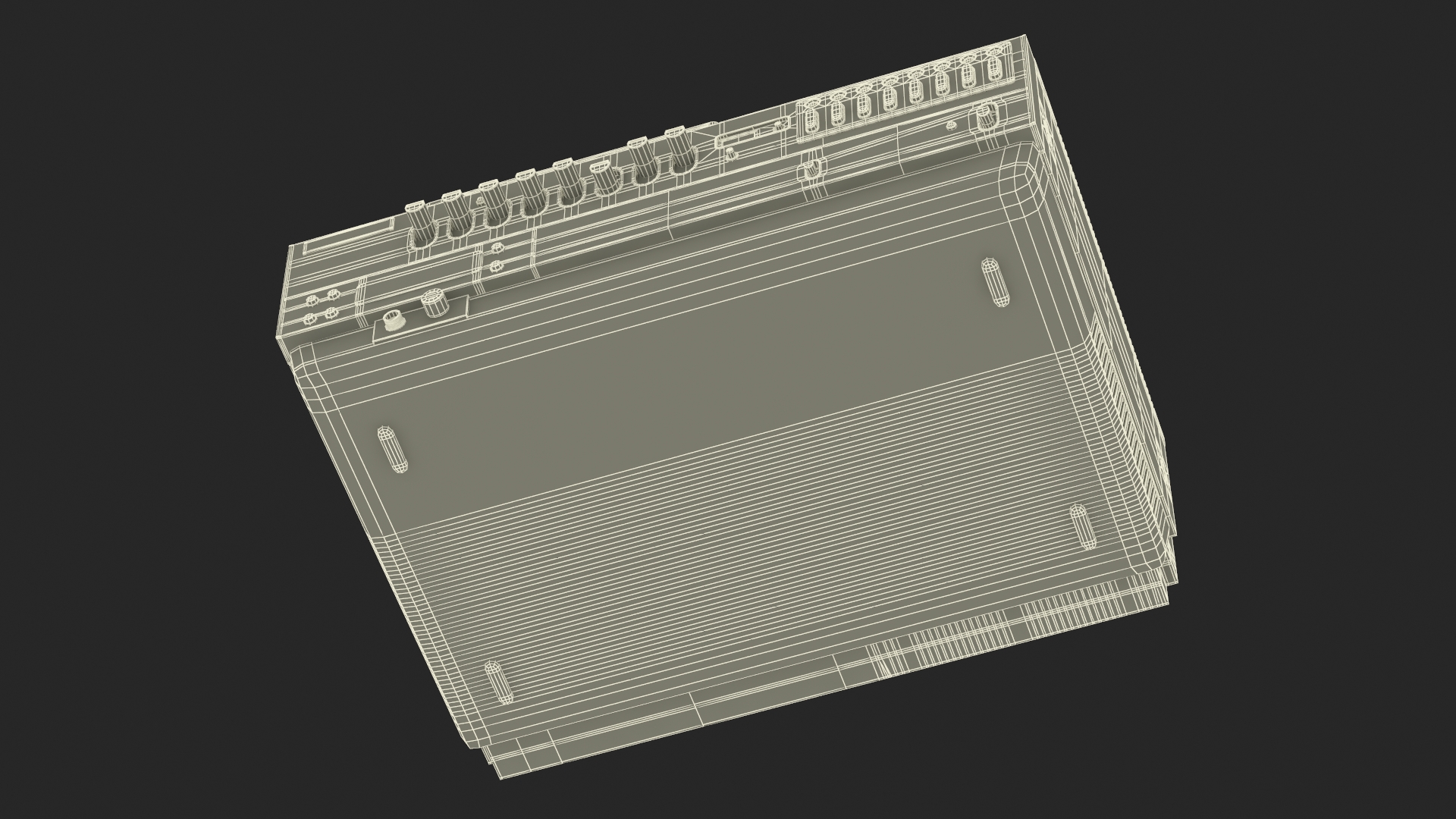 VHS Player with Cassette 3D model