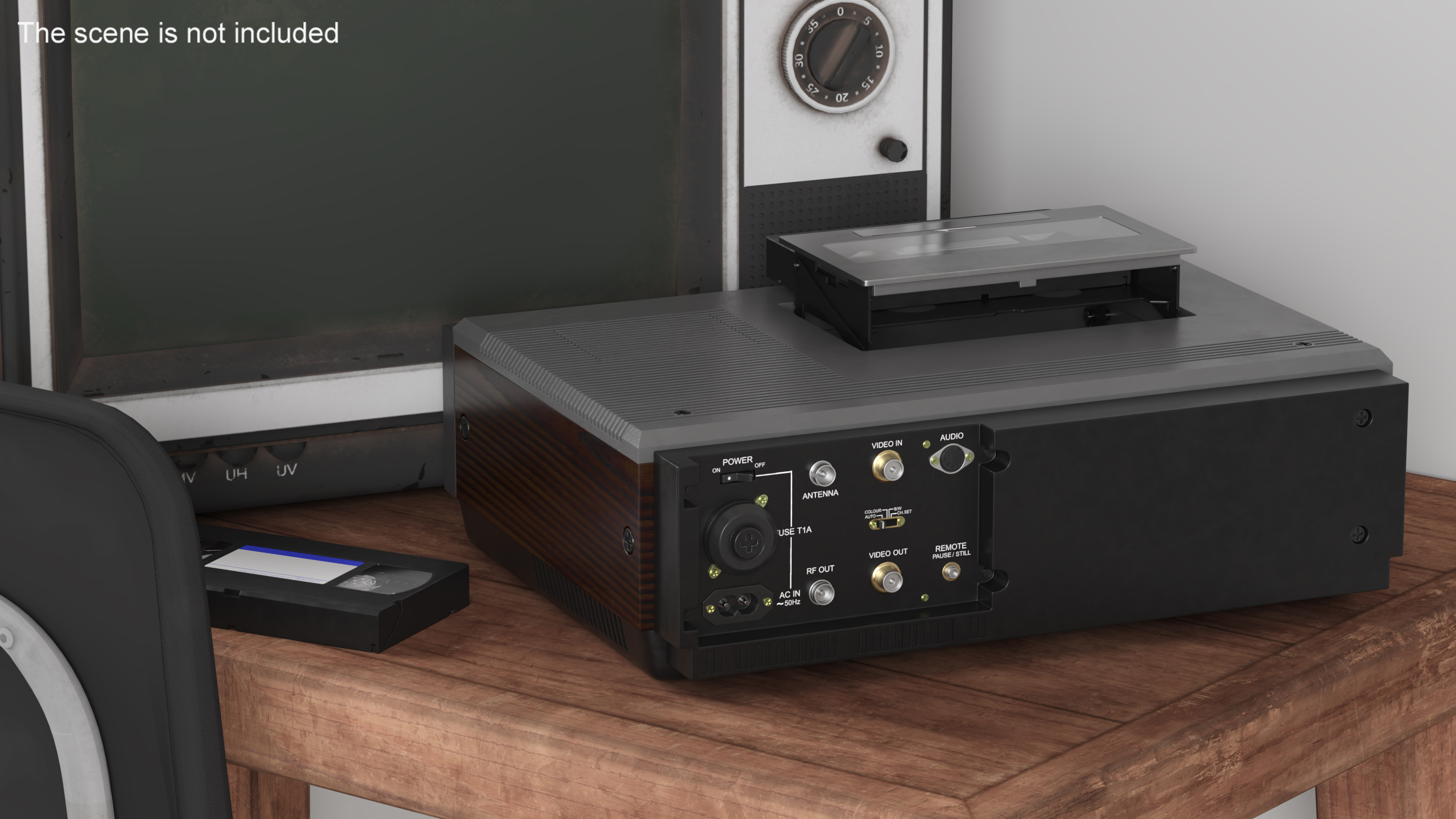 VHS Player with Cassette 3D model