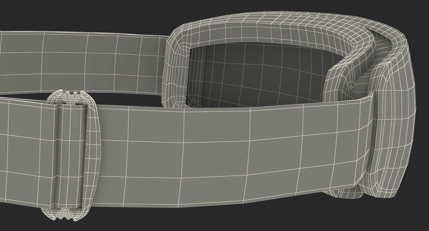 3D Ski Goggles Atomic model