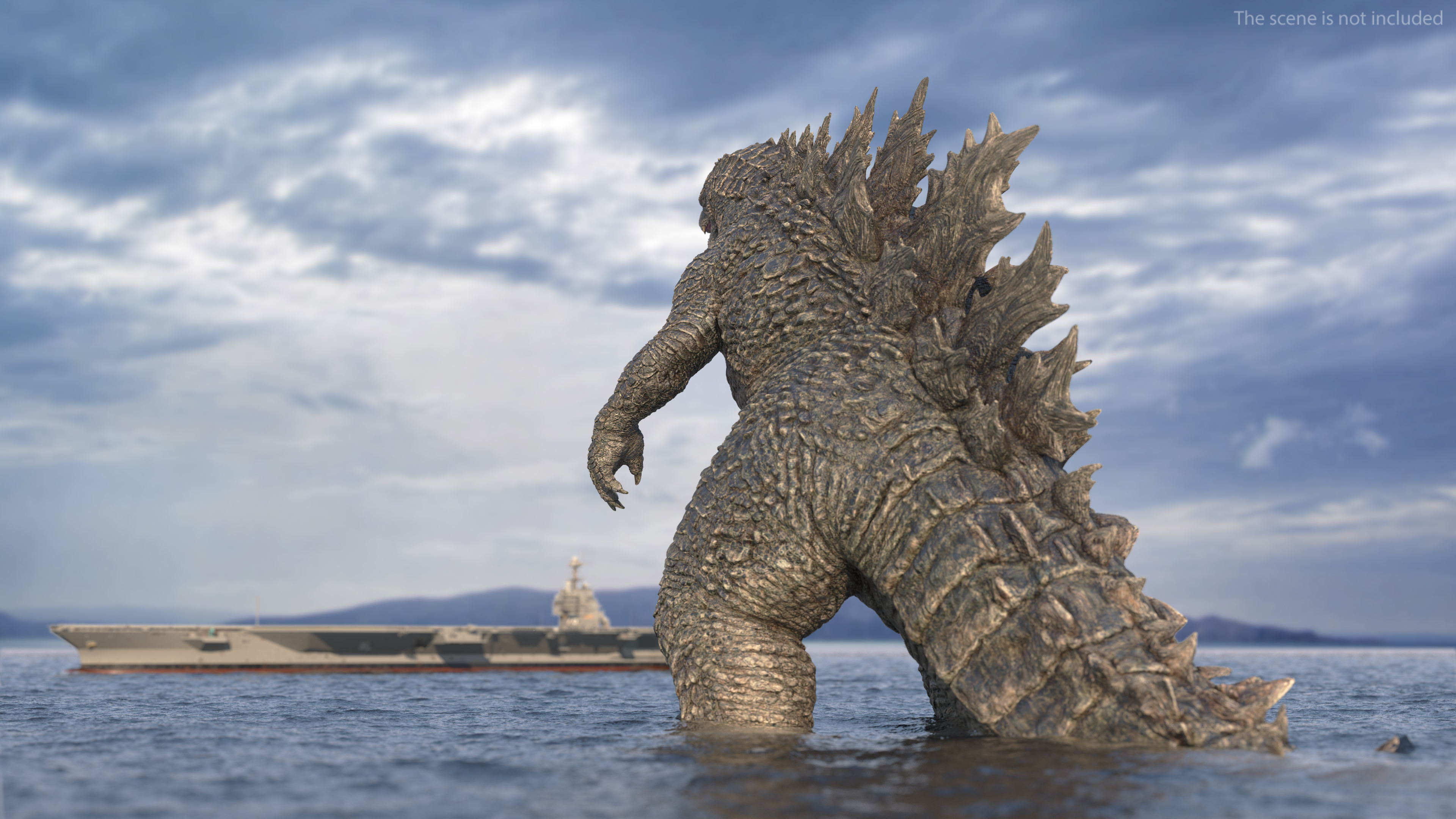 3D Godzilla Monster